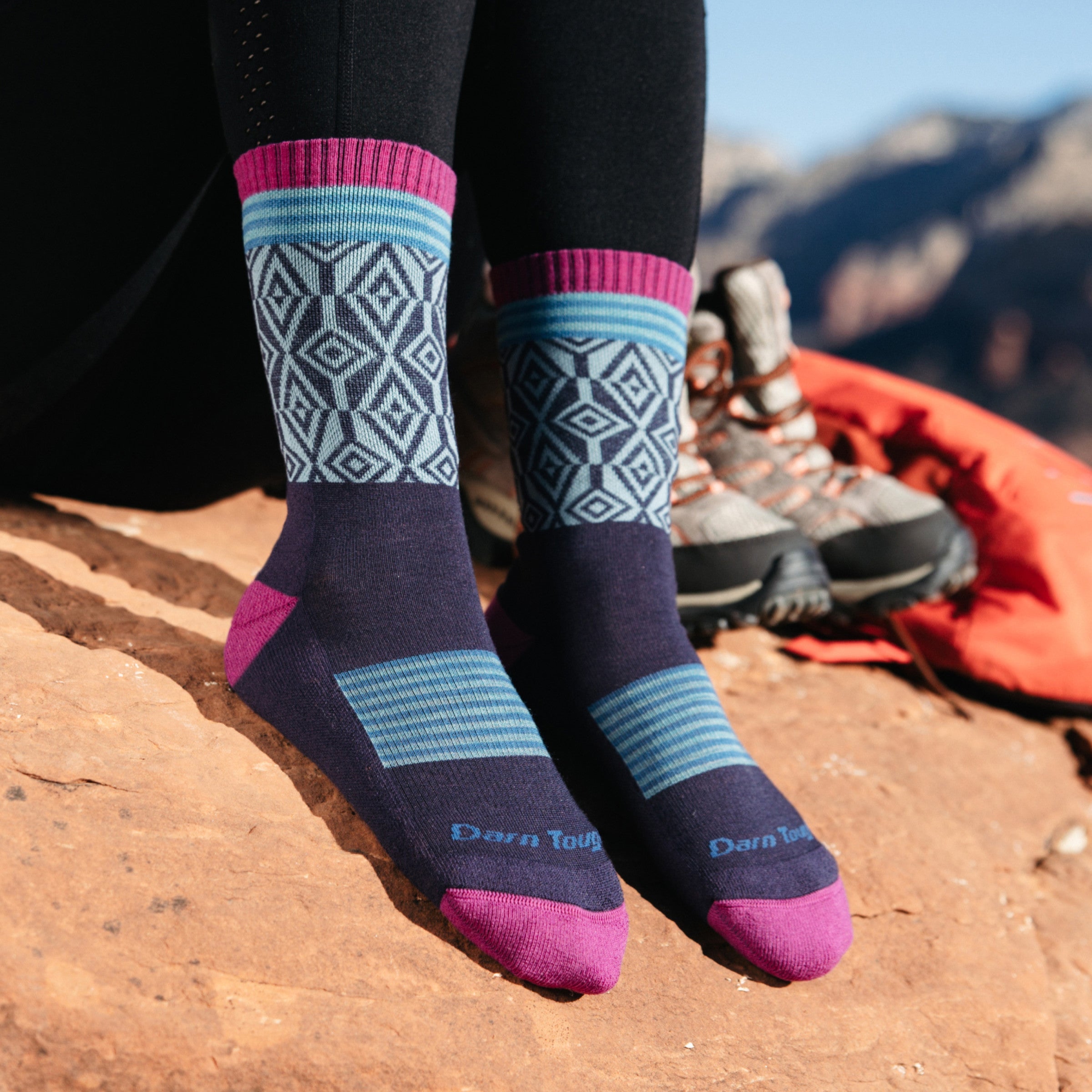 Women's Sobo Micro Crew Lightweight Hiking Socks