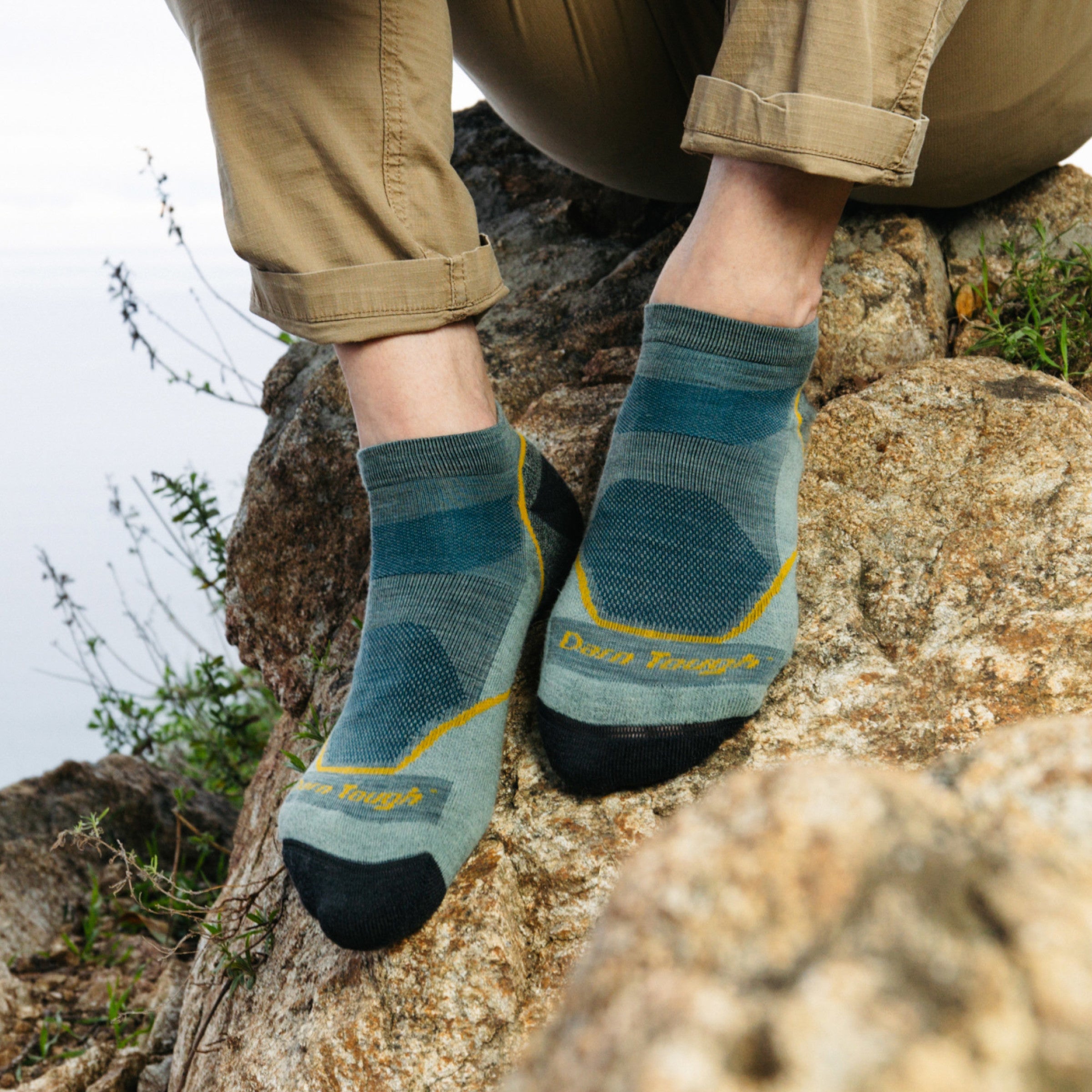 Men's Light Hiker No Show Lightweight Hiking Socks