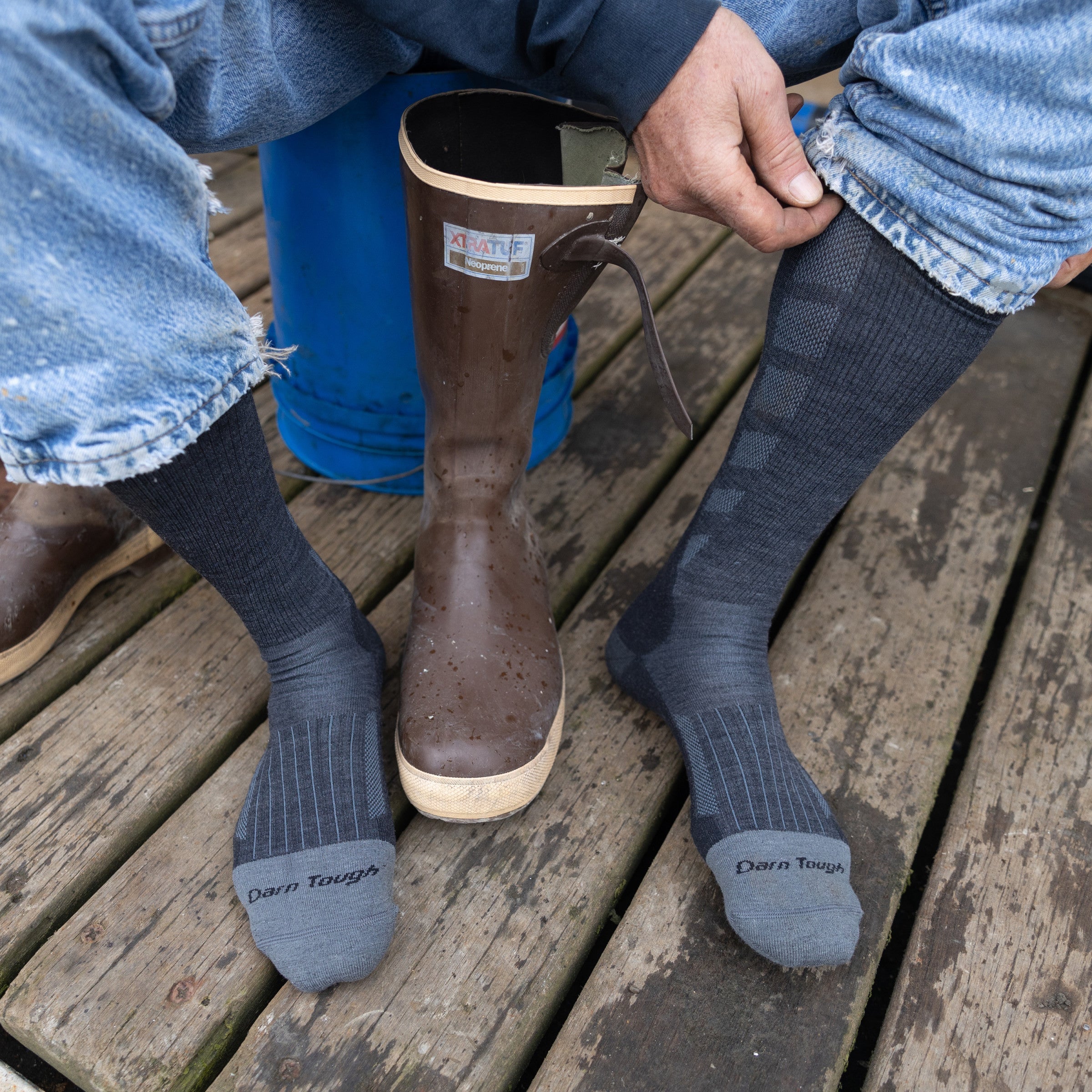 Men's Stanley K Mid-Calf  Lightweight Work Sock-Last Chance