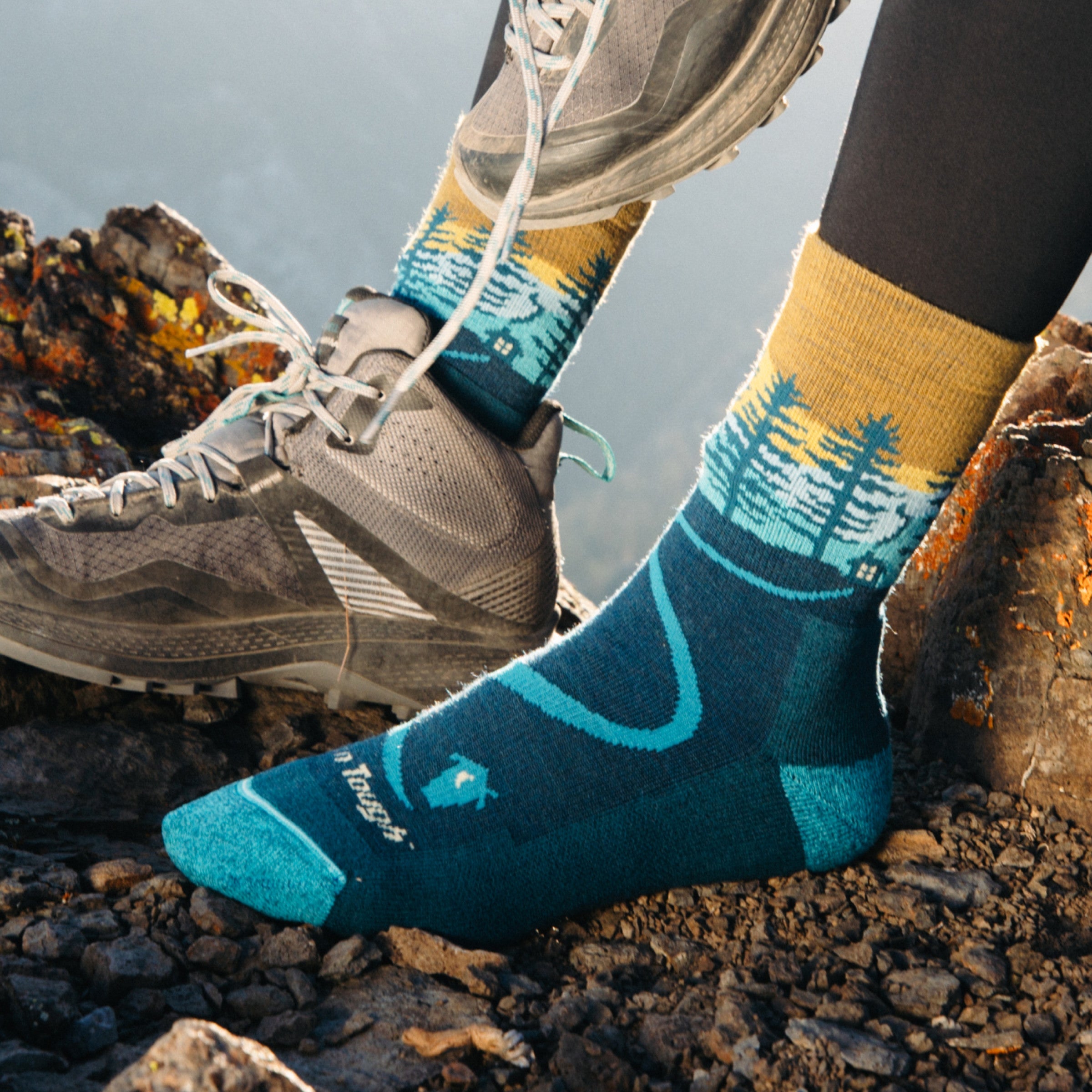 Women's Northwoods Micro Crew Midweight Hiking Socks
