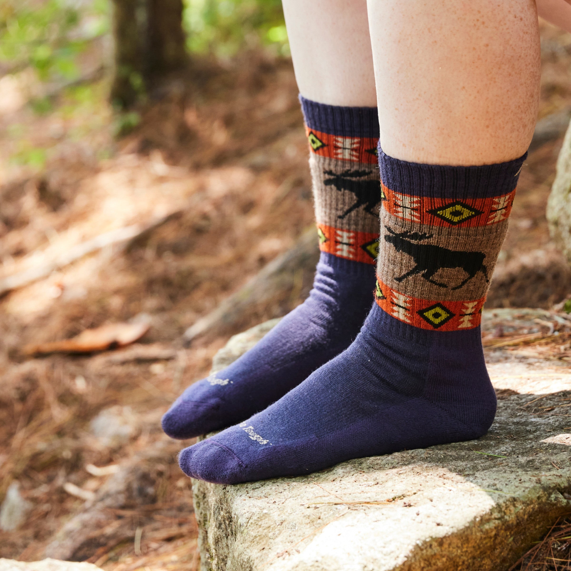 Men's and Women's Hiker Boot Sock 2-Pack Hiking Socks
