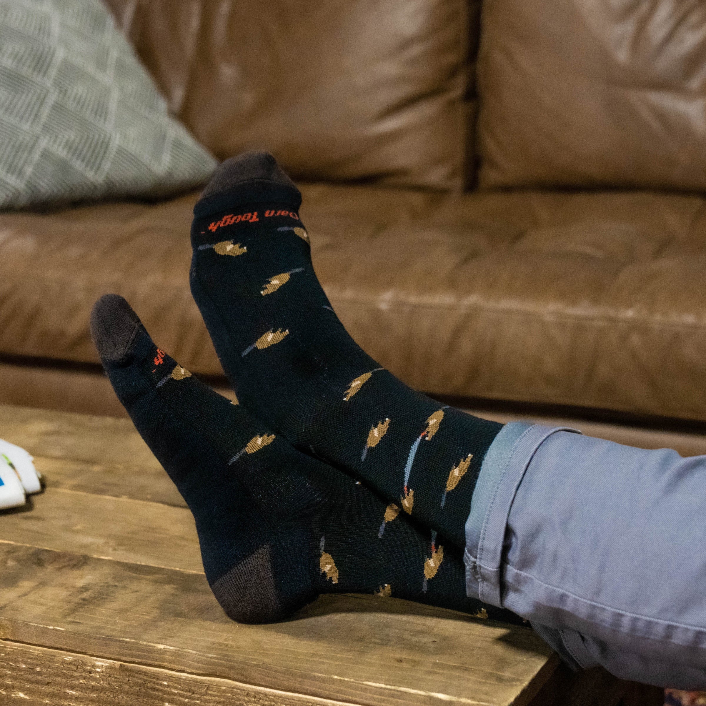 Men's Sawtooth Crew Lightweight Lifestyle Socks