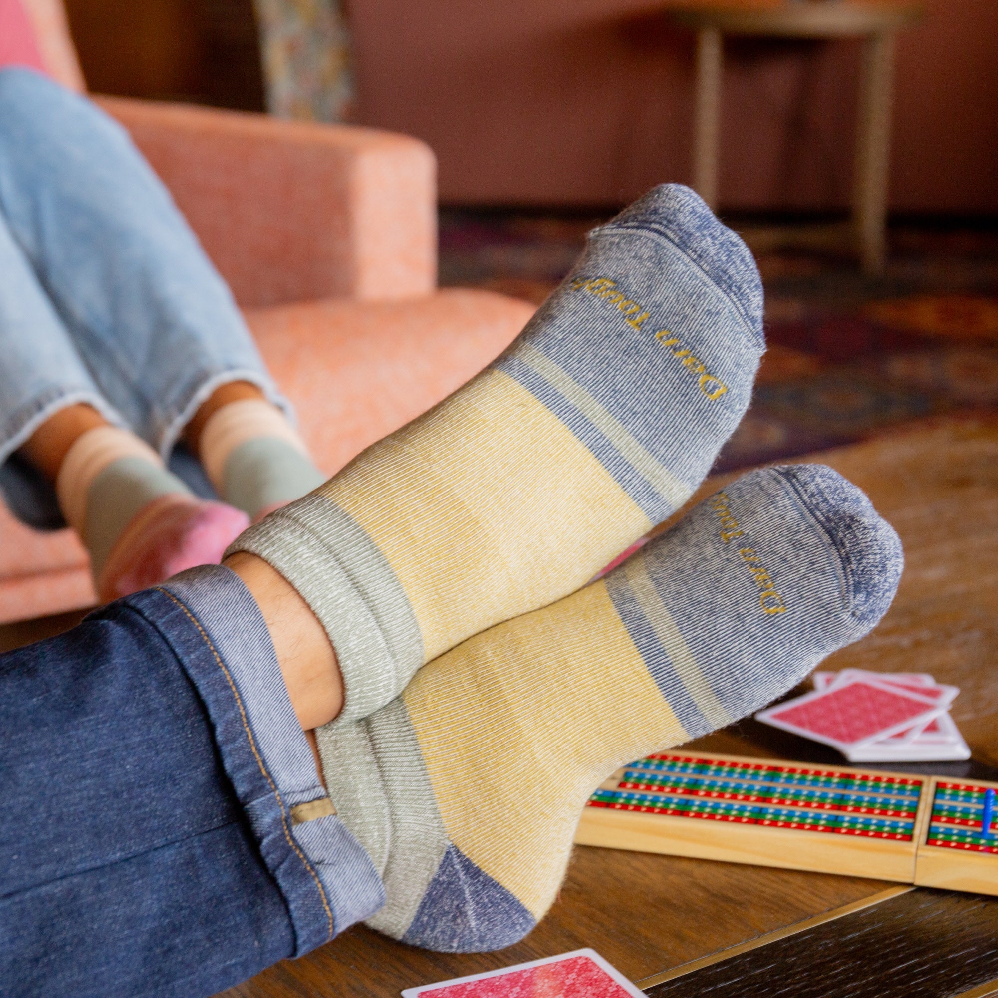 Men's Apres No Show Heavyweight Lifestyle Socks