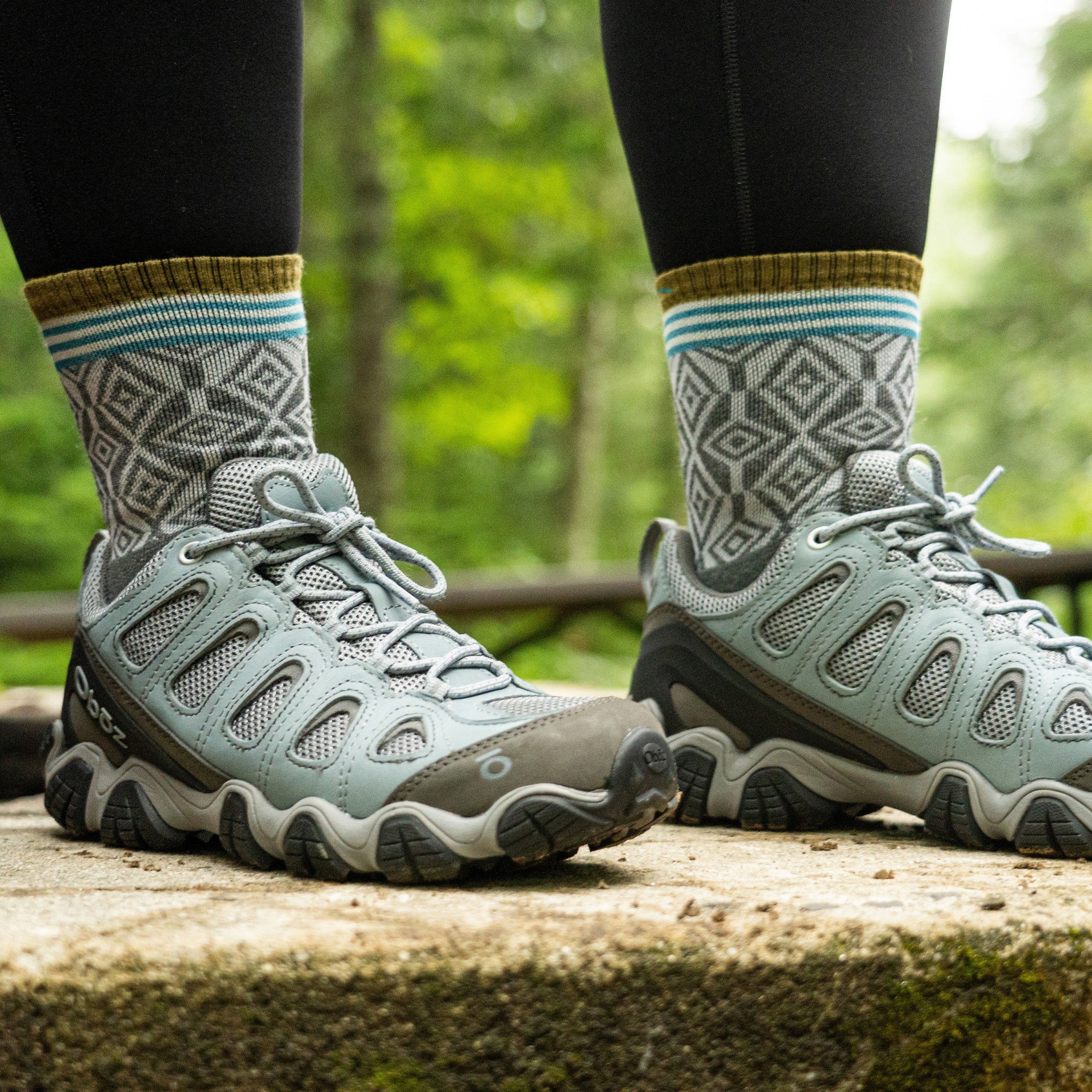 Women's Sobo Micro Crew Lightweight Hiking Socks