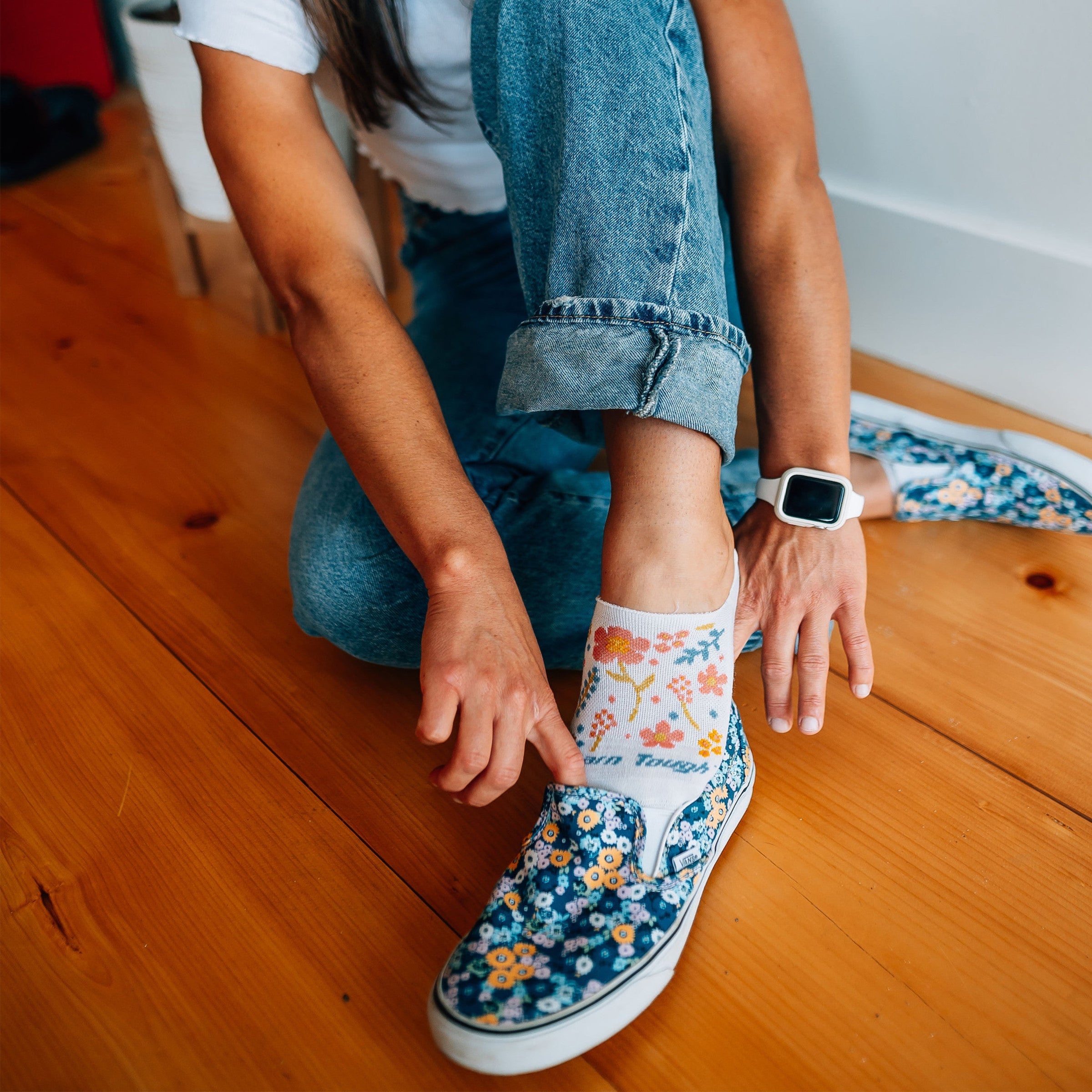 Women's Garden Party No Show Hidden Lightweight Lifestyle Socks