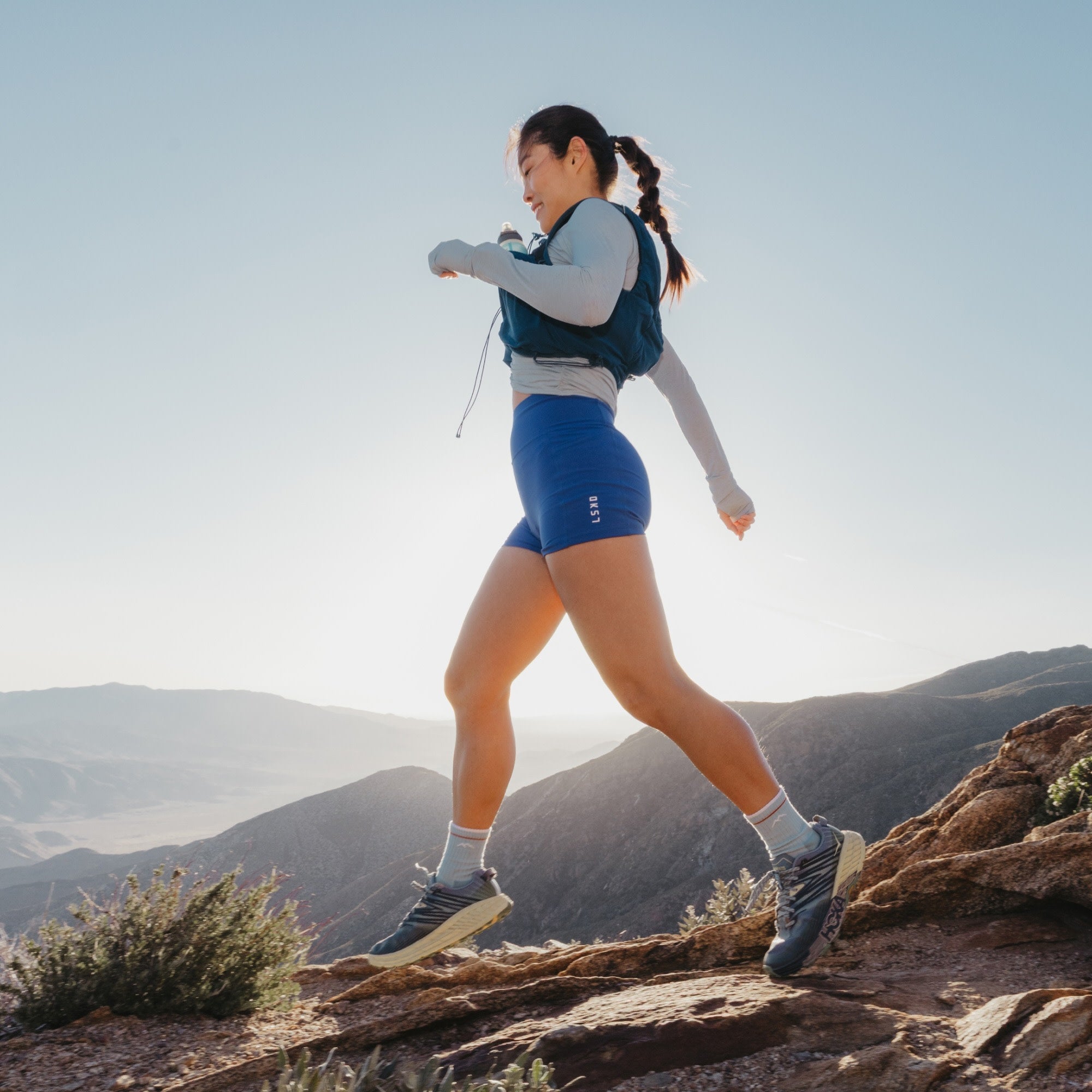 Women's Hiker Micro Crew Midweight Hiking Socks