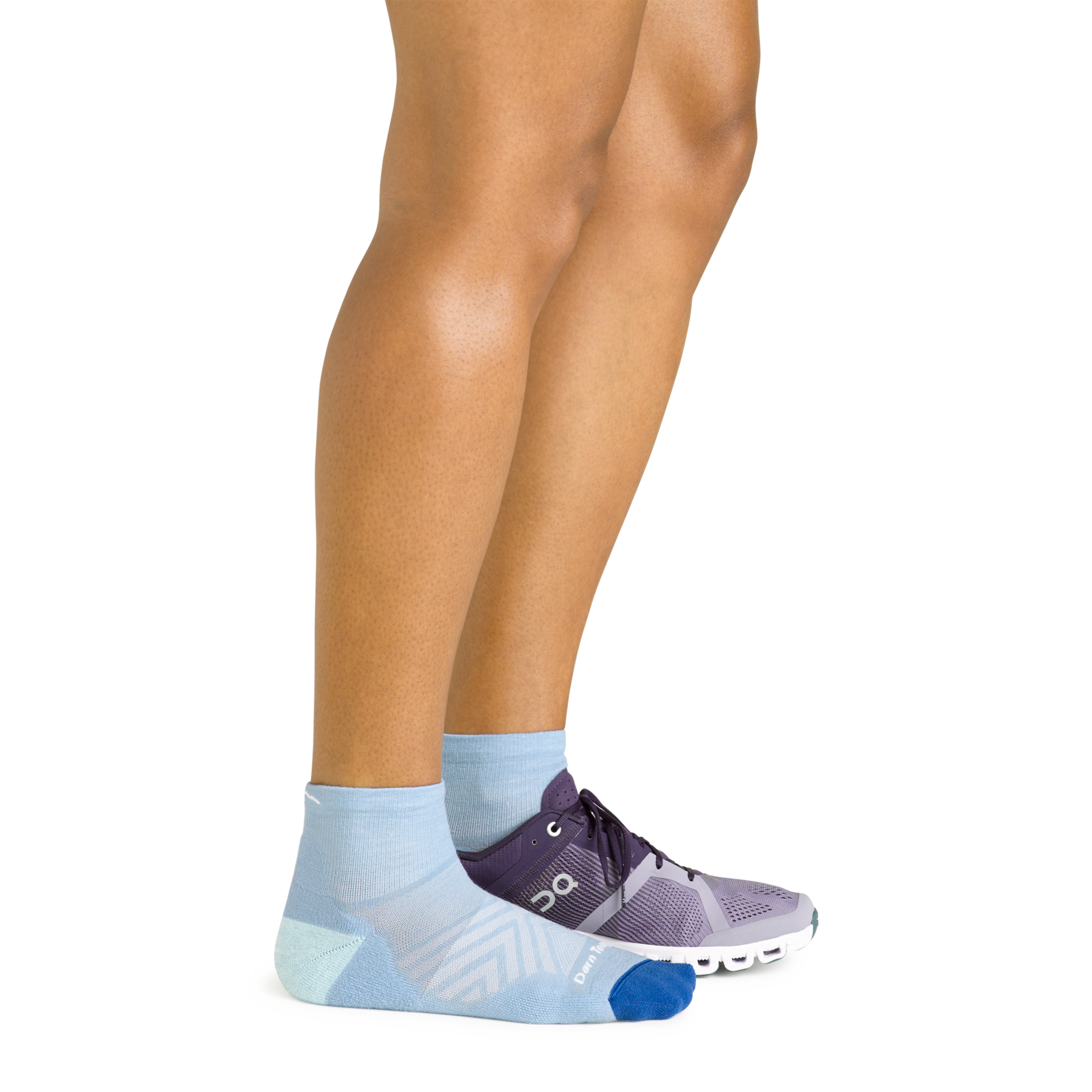 Women's Run Quarter Cushioned Ultra-Lightweight Running Socks