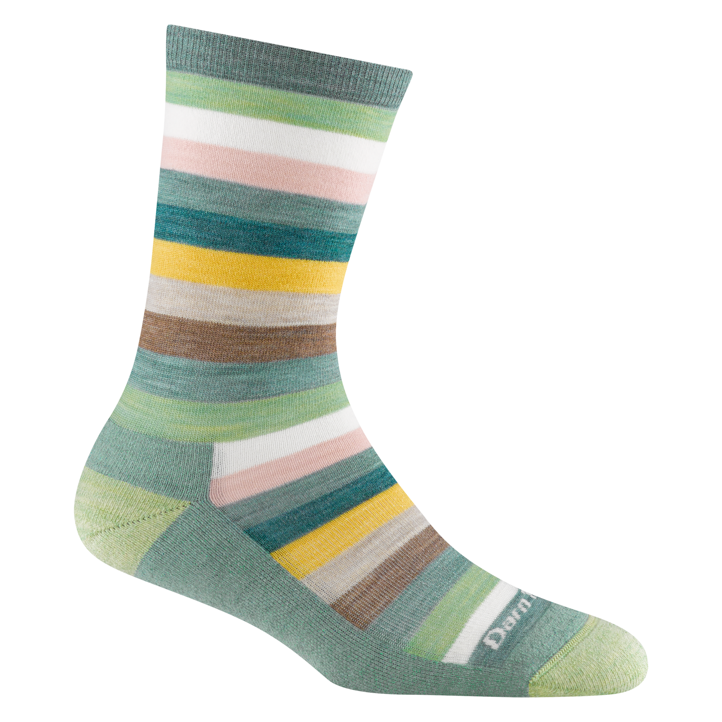 Women's Mystic Stripe Crew Lightweight Lifestyle Sock-Last Chance