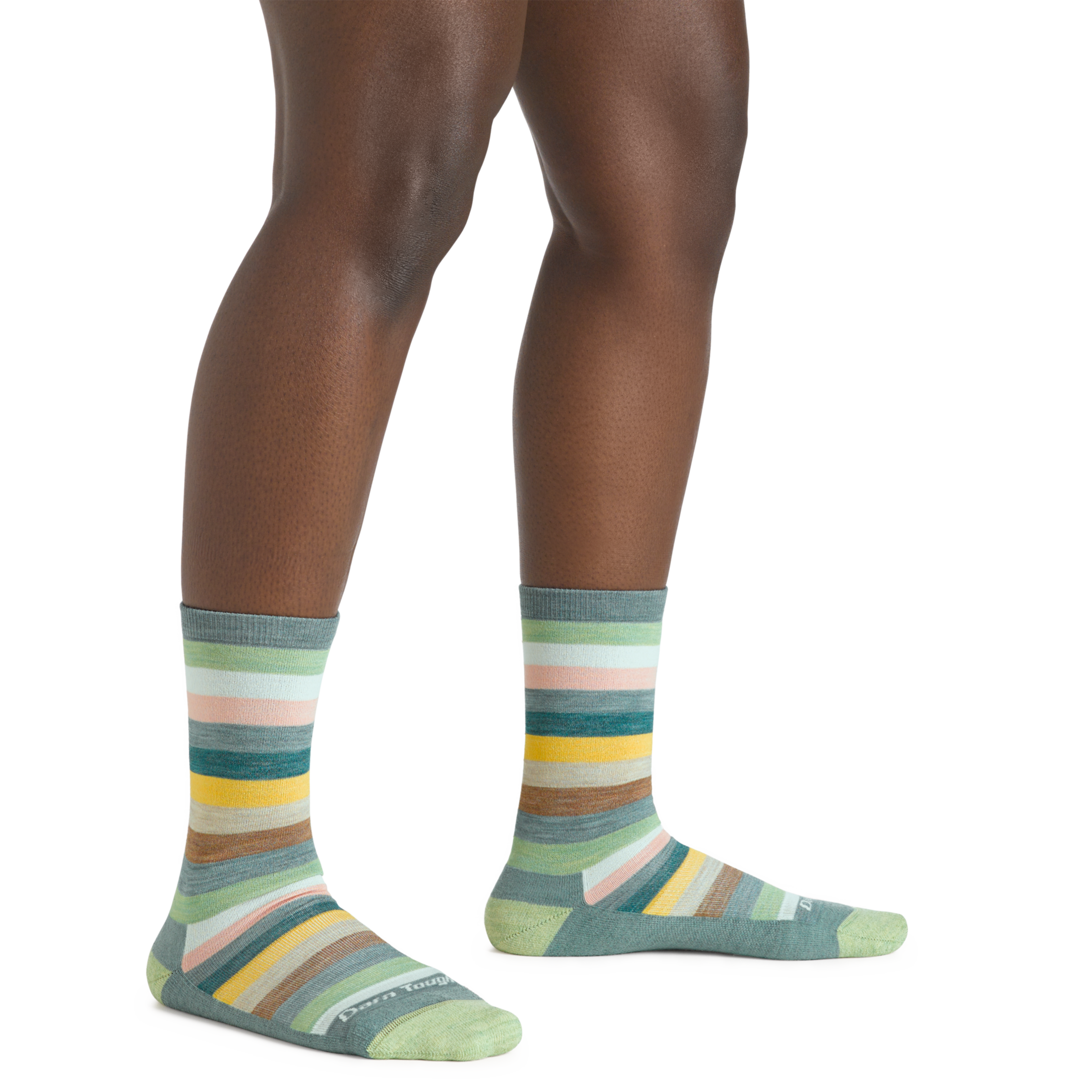 Women's Mystic Stripe Crew Lightweight Lifestyle Socks