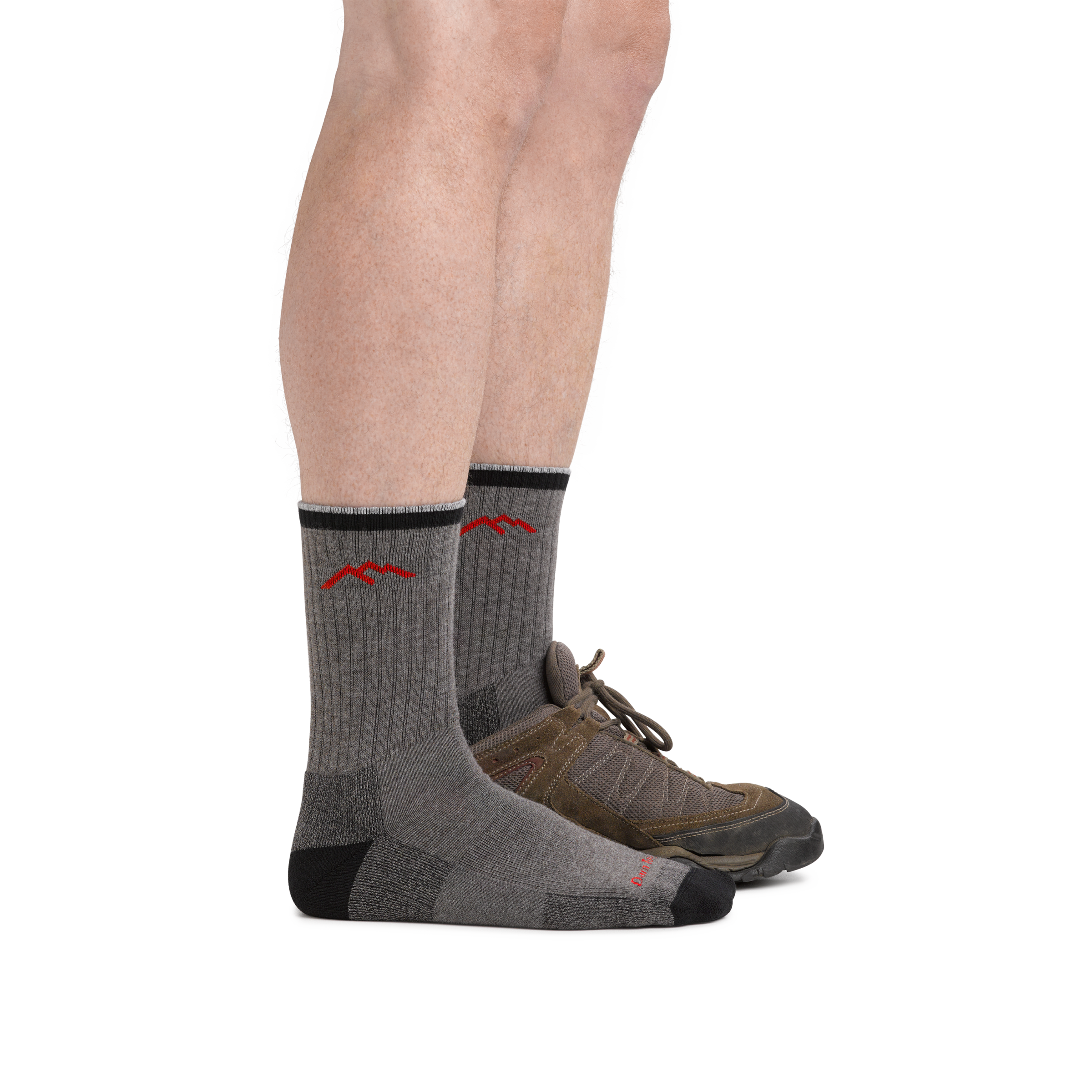 Men's Coolmax® Hiker Micro Crew Midweight Hiking Socks