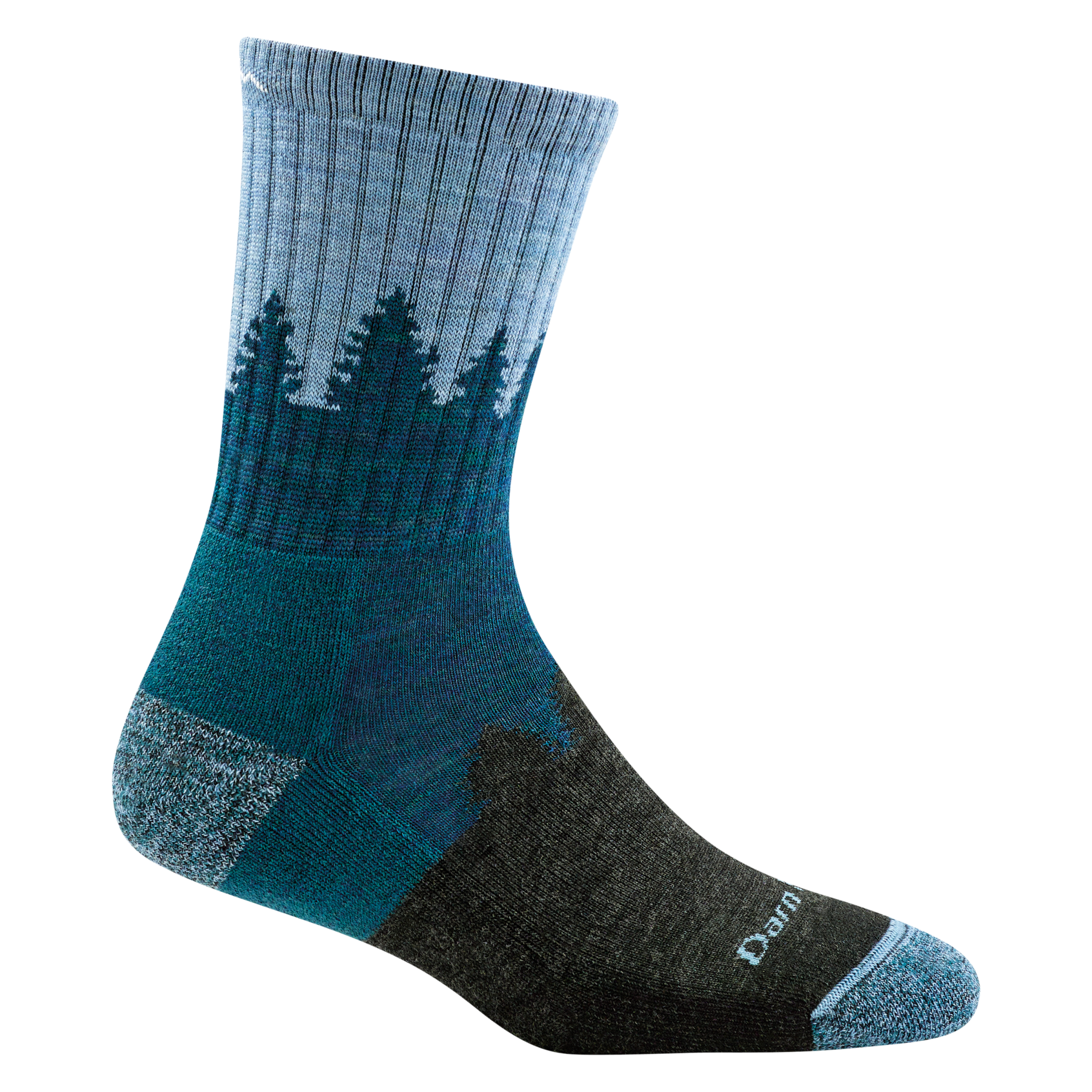 Women's Treeline Micro Crew Midweight Hiking Socks