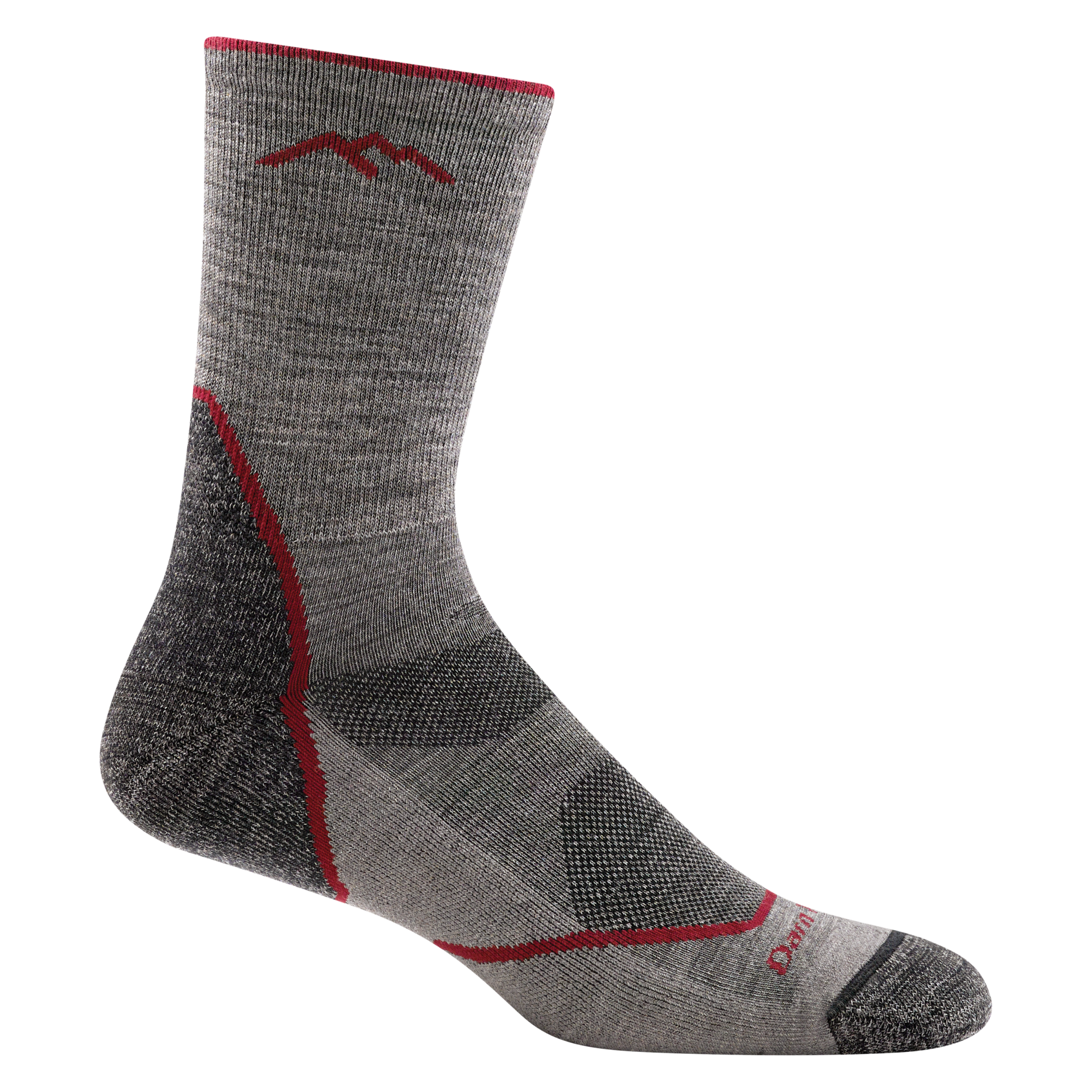 Men's Light Hiker Micro Crew Lightweight Hiking Socks