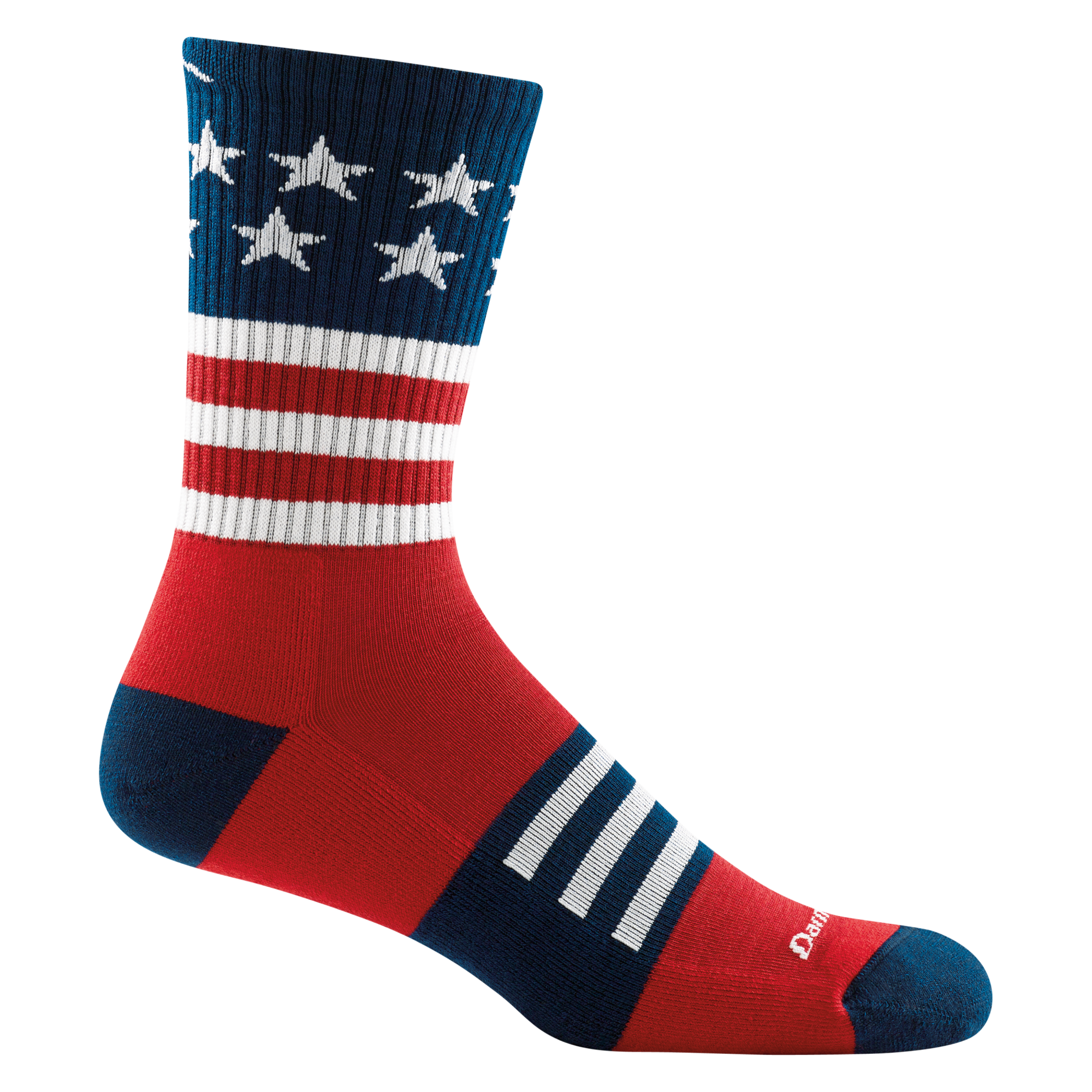 Men's Captain Stripe Micro Crew Lightweight Hiking Socks