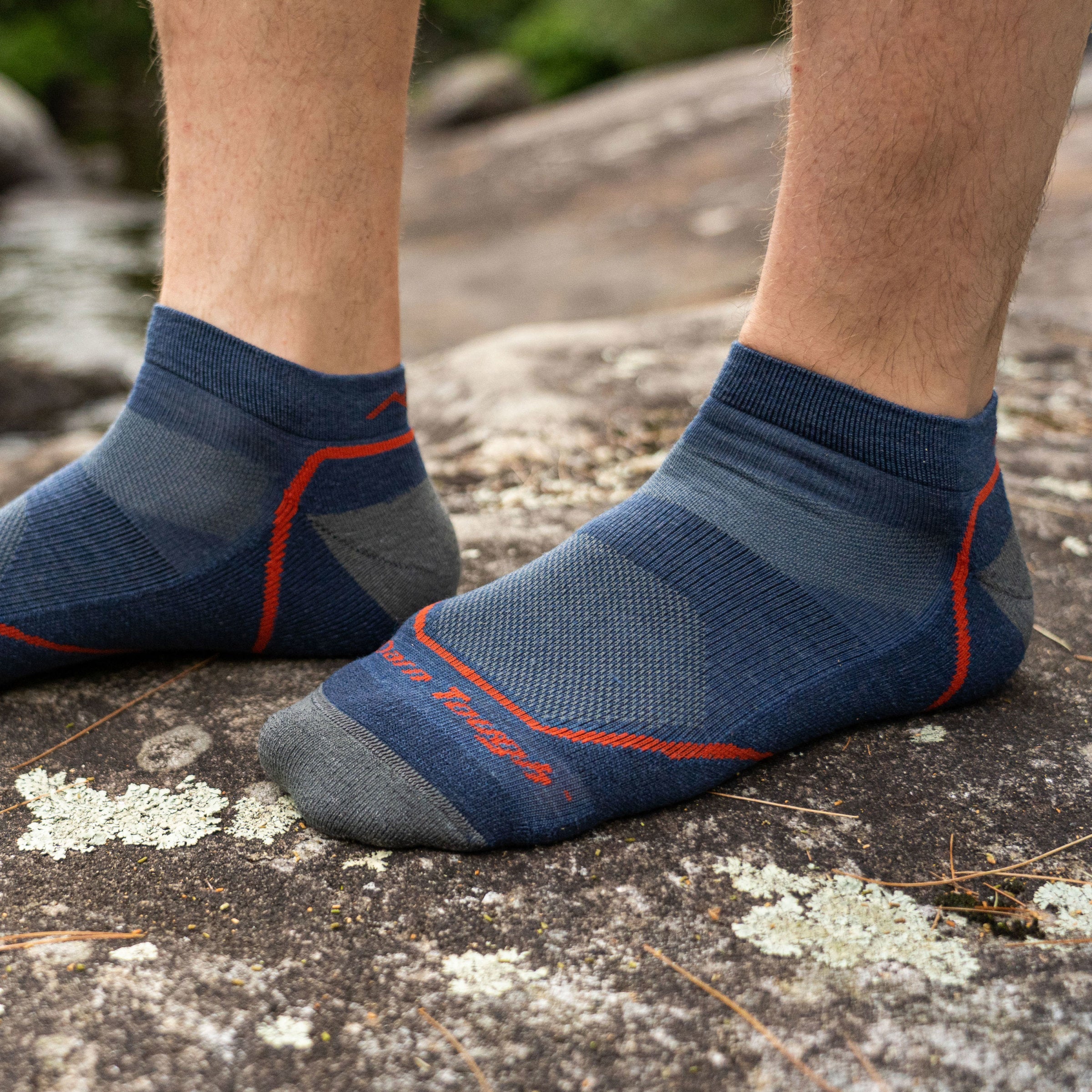 Men's Light Hiker No Show Lightweight Hiking Socks