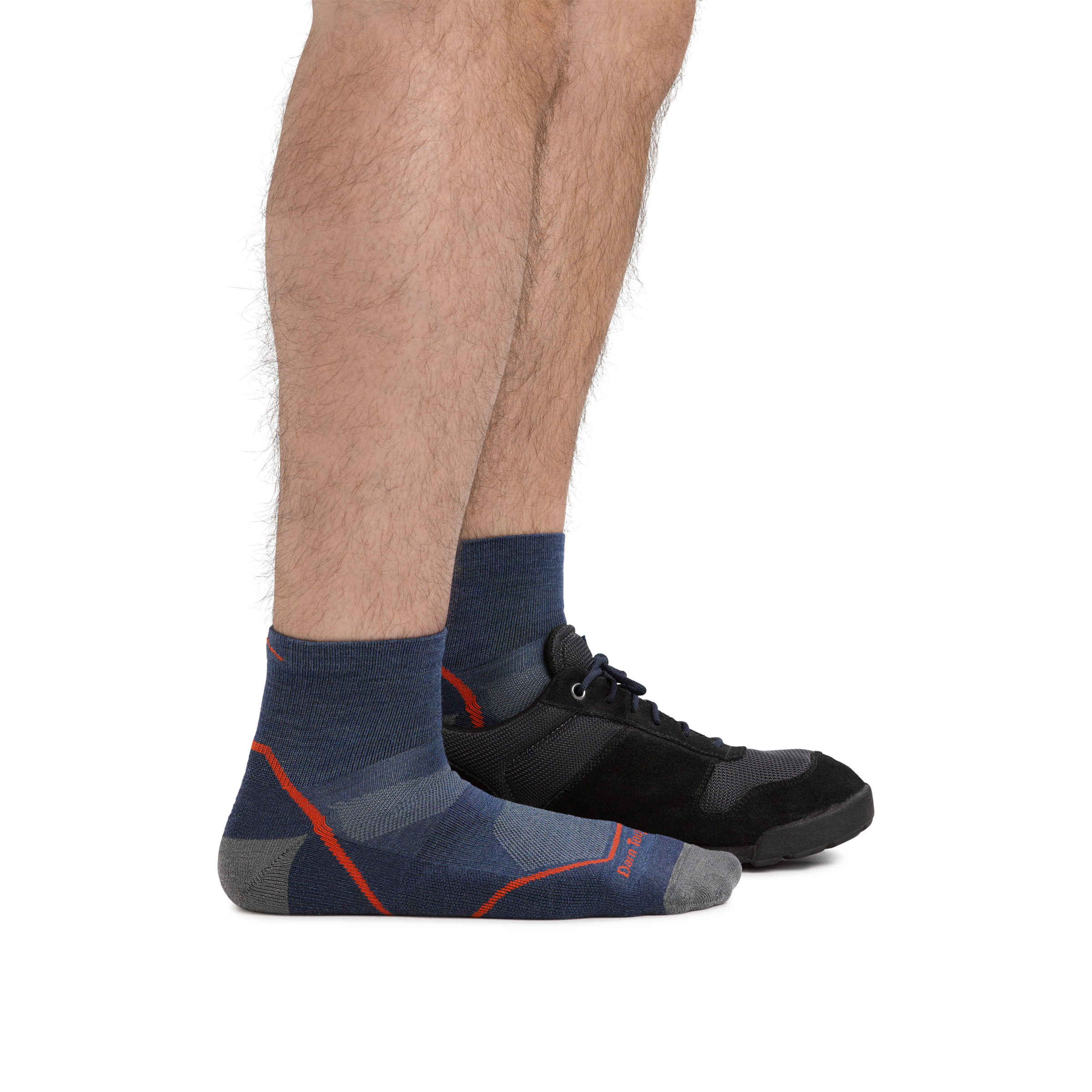 Men's Light Hiker Quarter Lightweight Hiking Socks