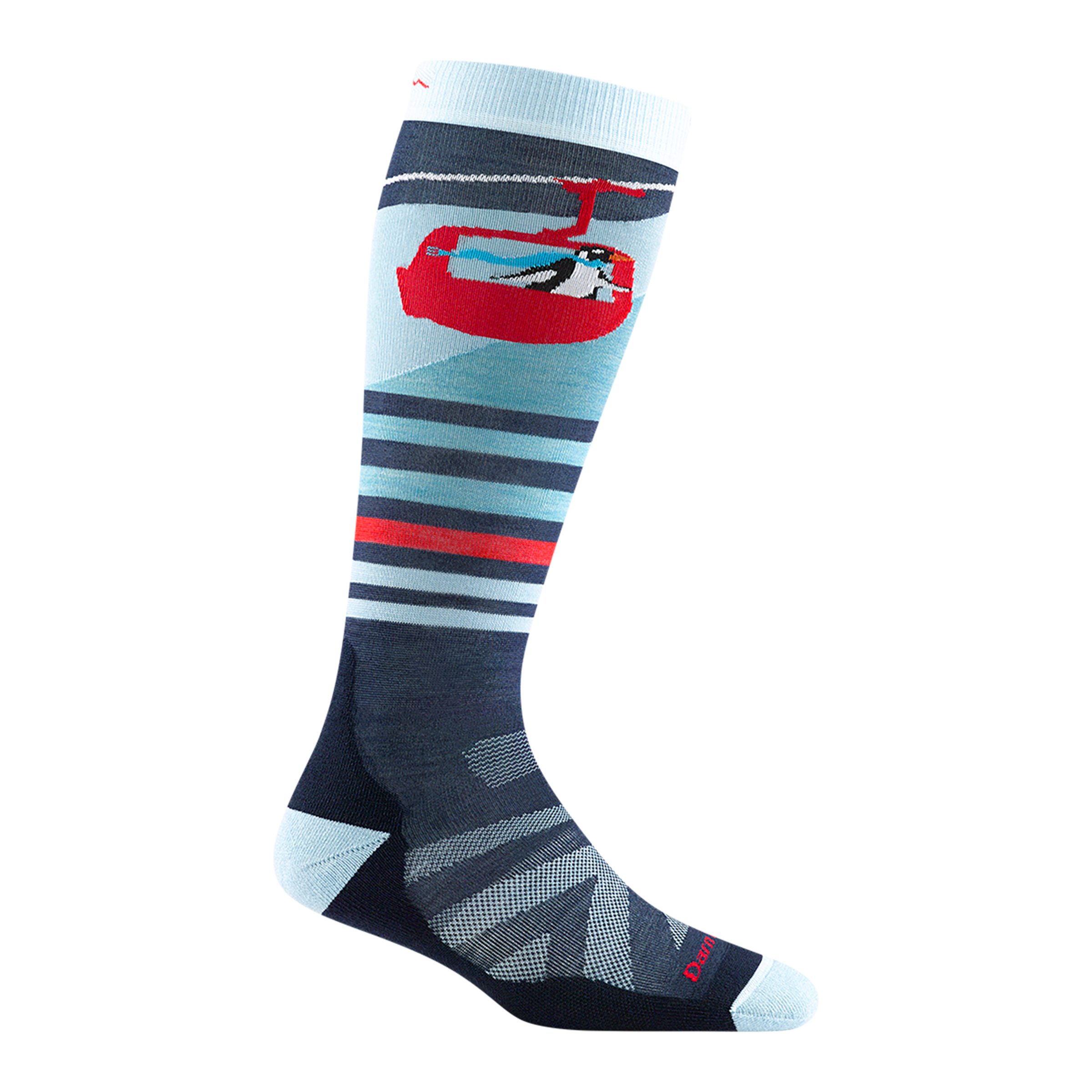 Kids Skipper Over-the-Calf  Midweight Ski & Snowboard Sock-Last Chance