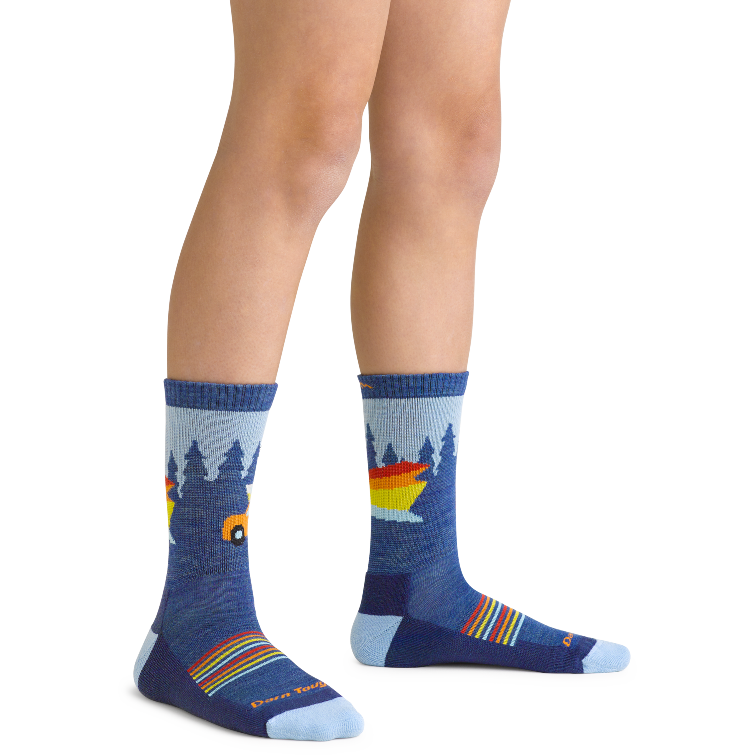 Kids Van Wild Micro Crew Lightweight Hiking Socks