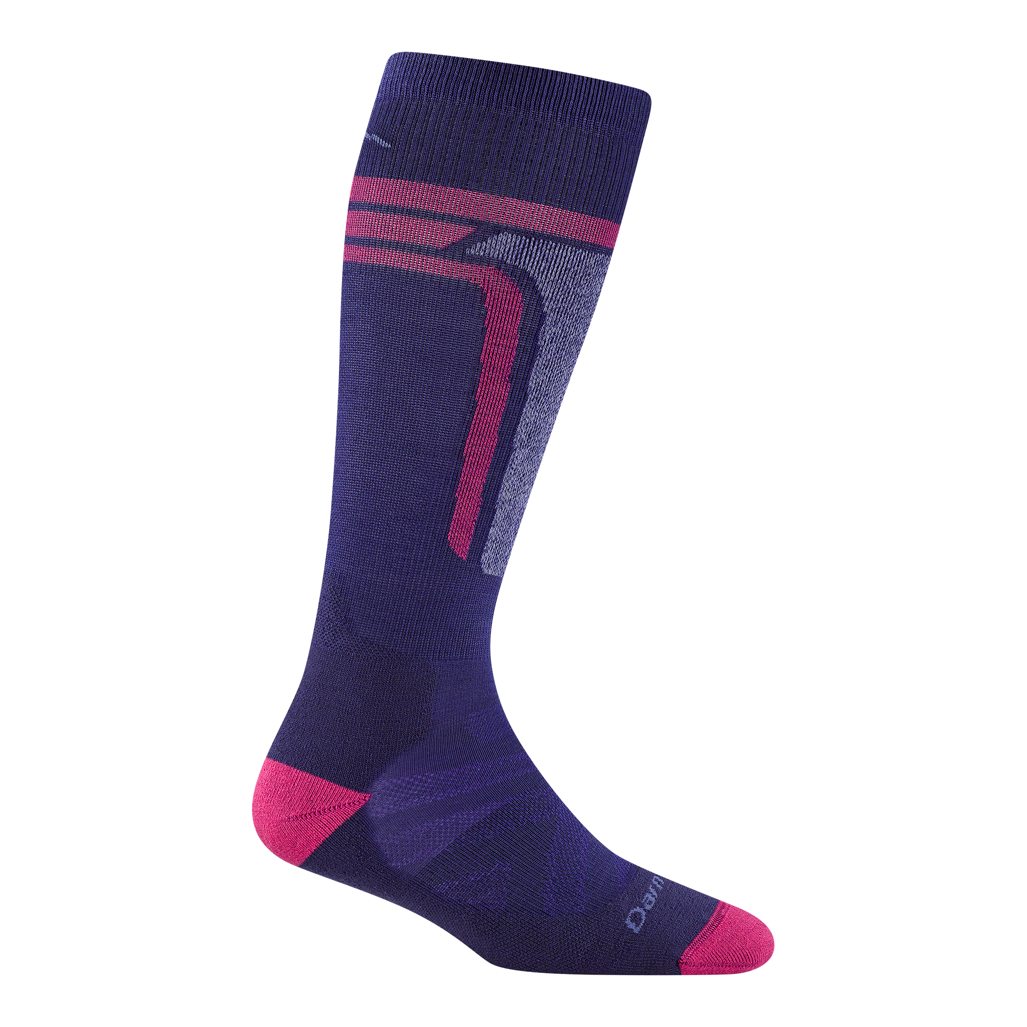 Kids T-Bar Over-the-Calf Midweight Ski & Snowboard Socks