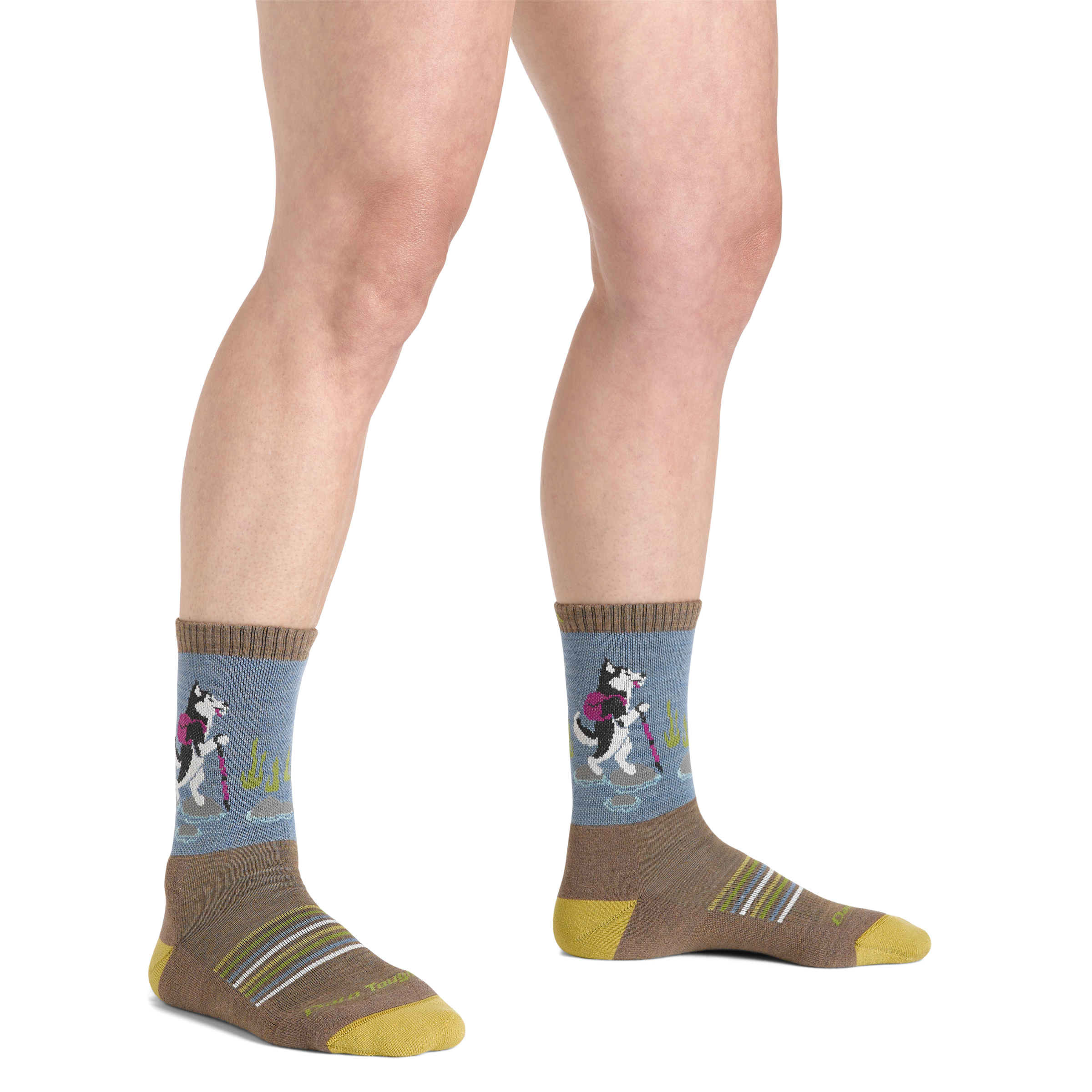 Women's Critter Club Micro Crew Lightweight Hiking Socks