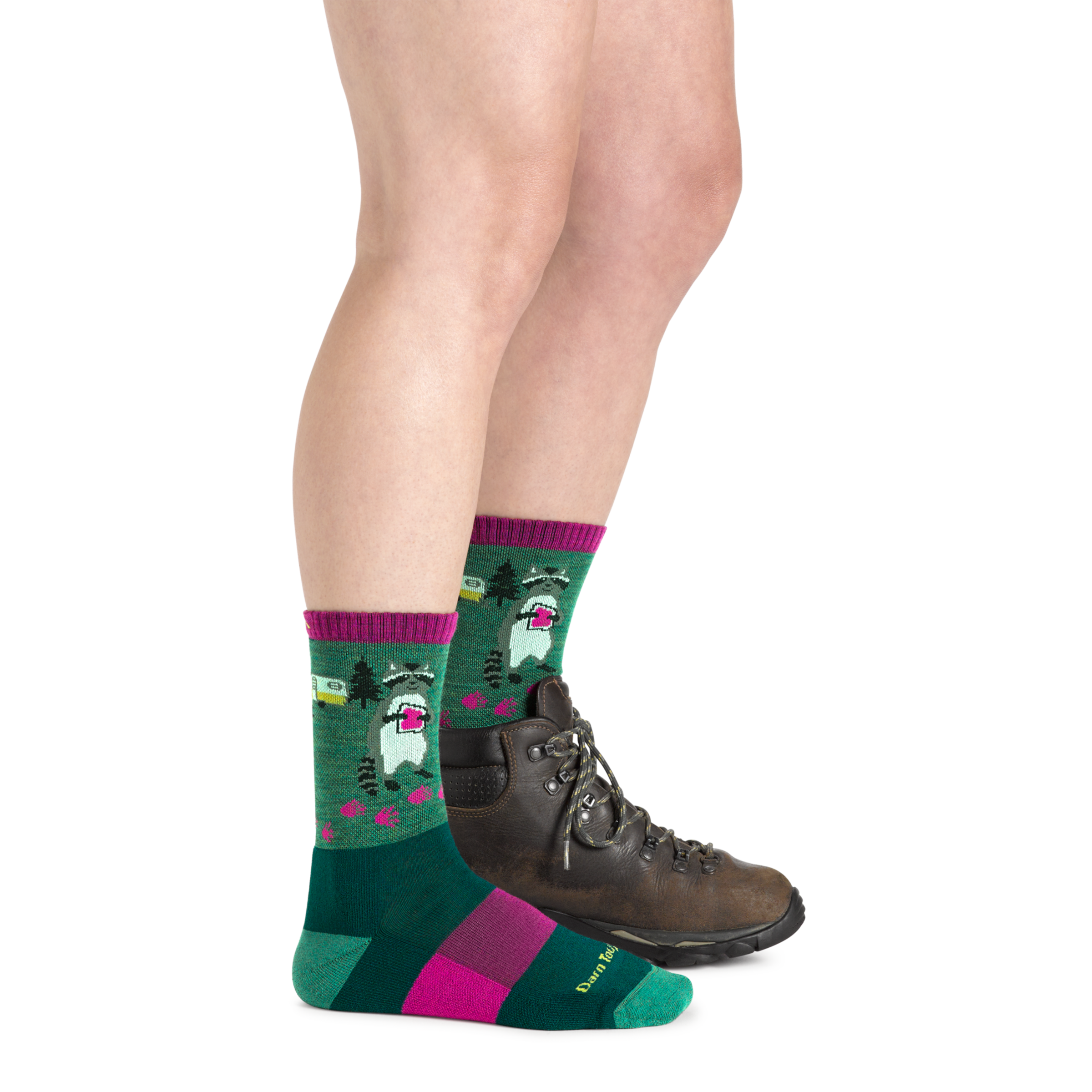 Women's Critter Club Micro Crew Lightweight Hiking Socks