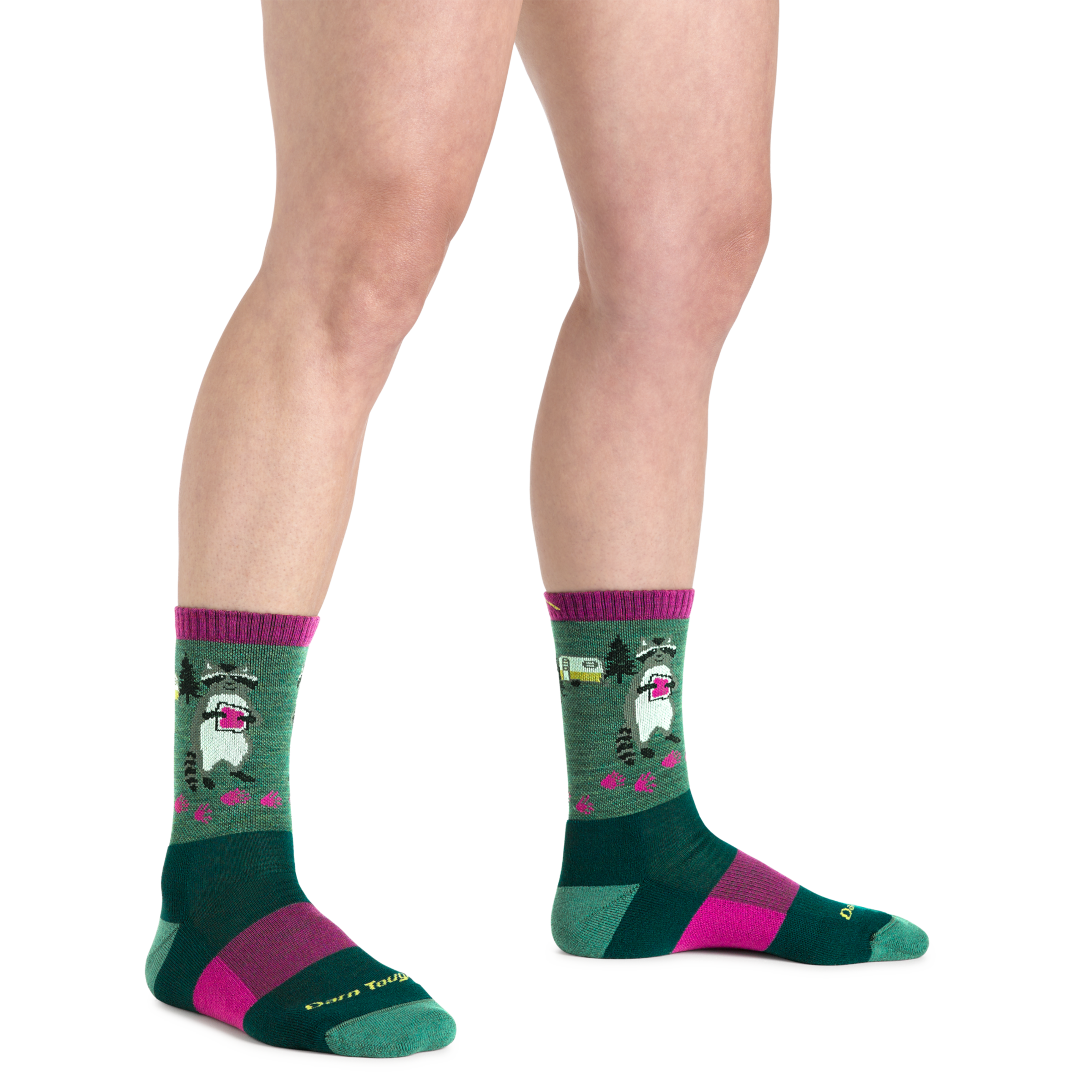 Women's Critter Club Micro Crew Lightweight Hiking Socks