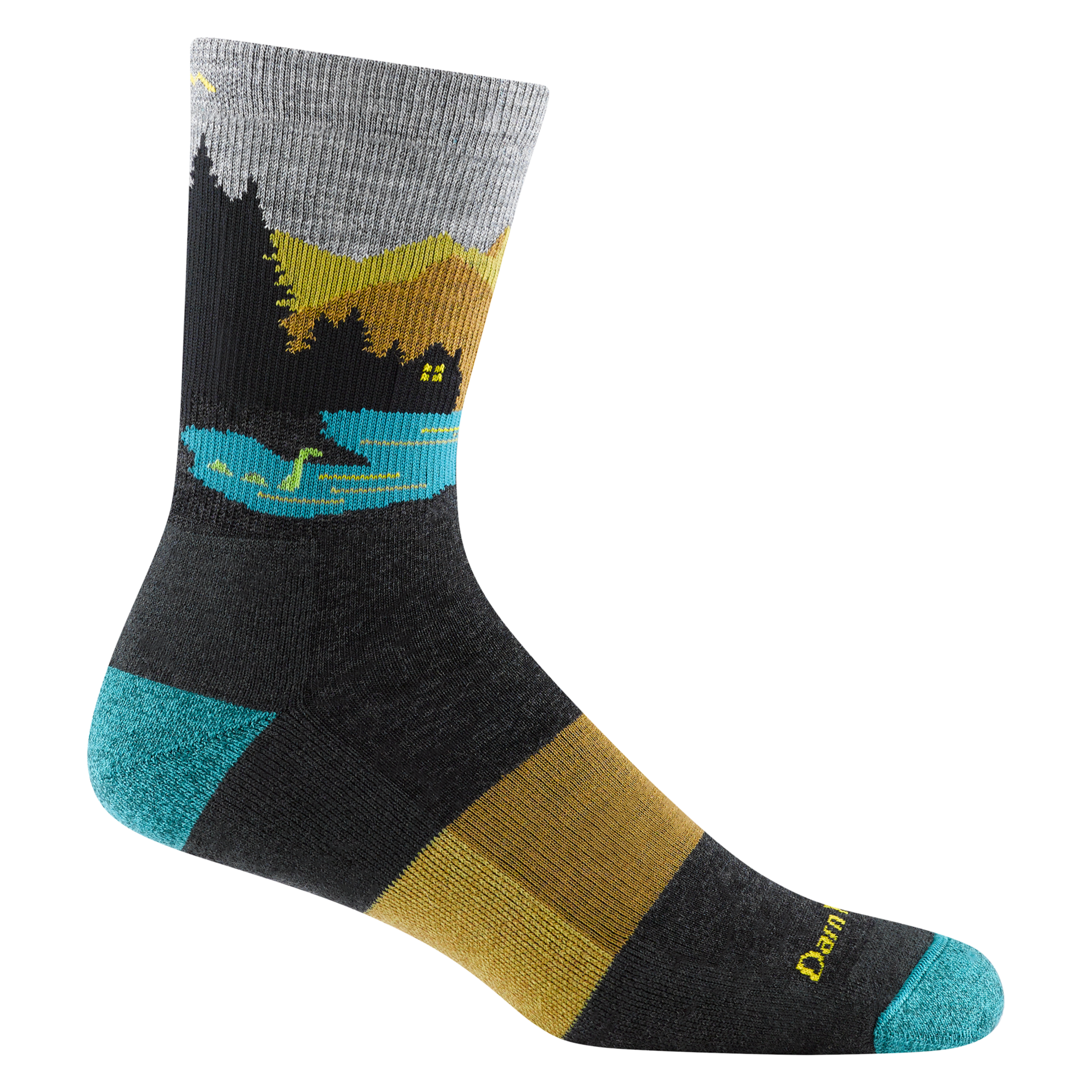 Men's Close Encounters Micro Crew Midweight Hiking Socks