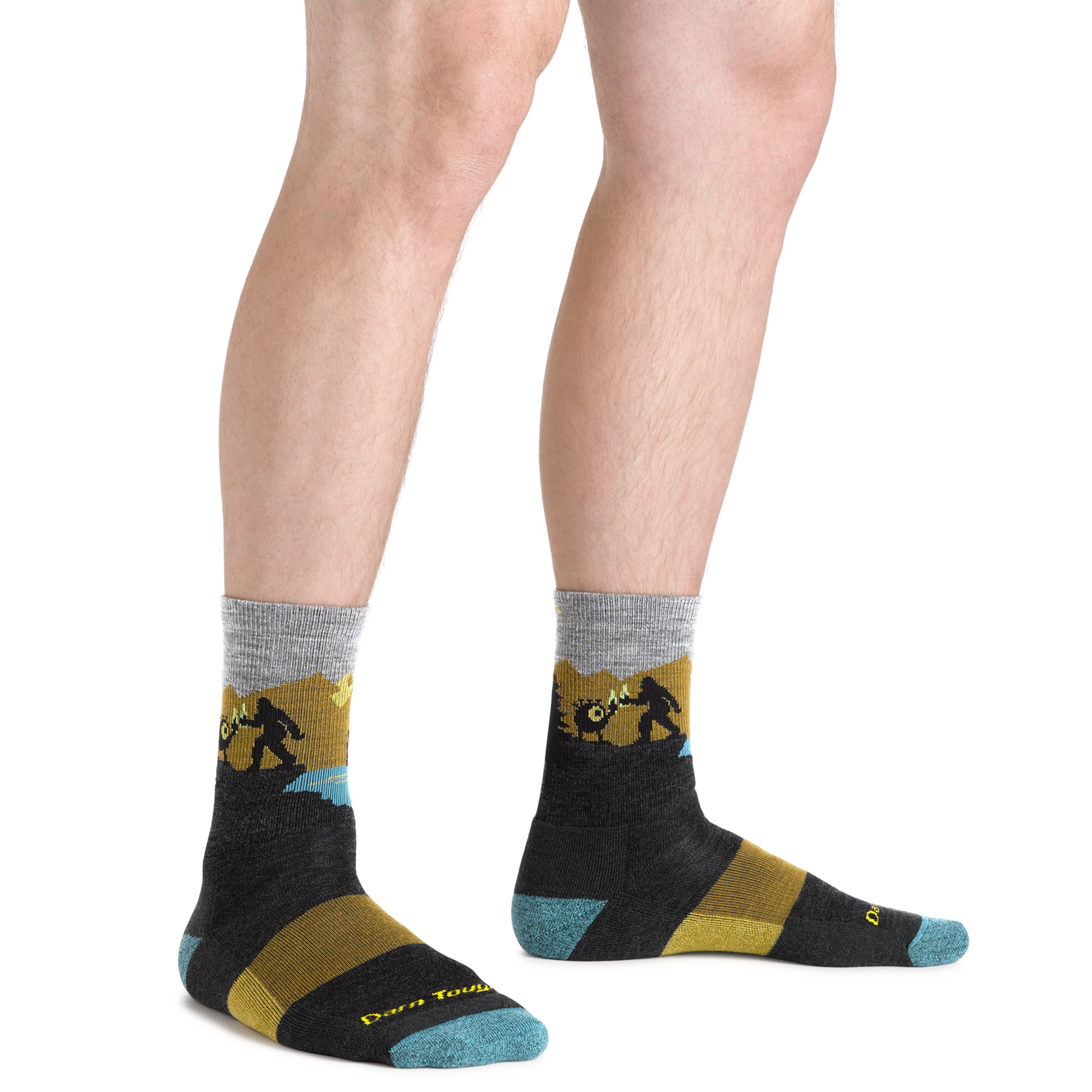 Men's Close Encounters Micro Crew Midweight Hiking Socks