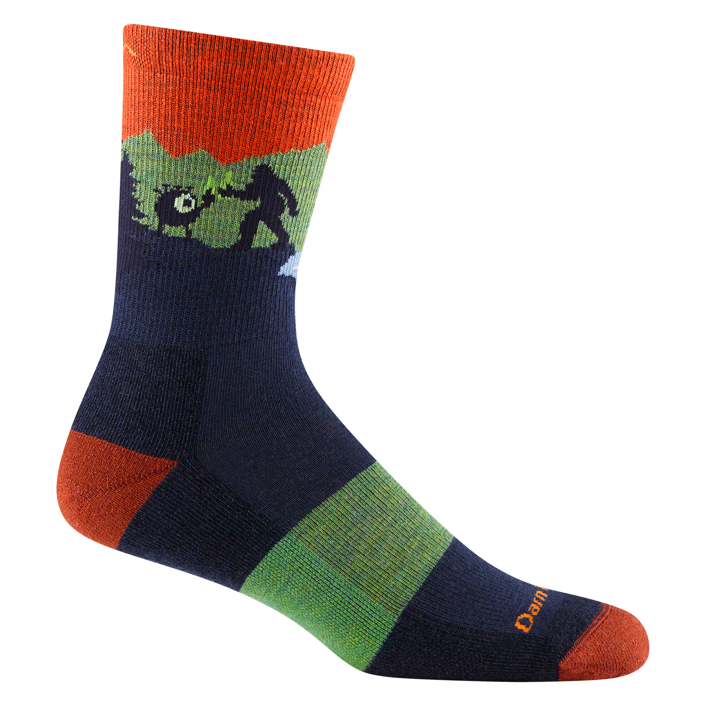 Men's Close Encounters Micro Crew Midweight Hiking Socks