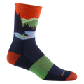 Men's Close Encounters Micro Crew Midweight Hiking Socks