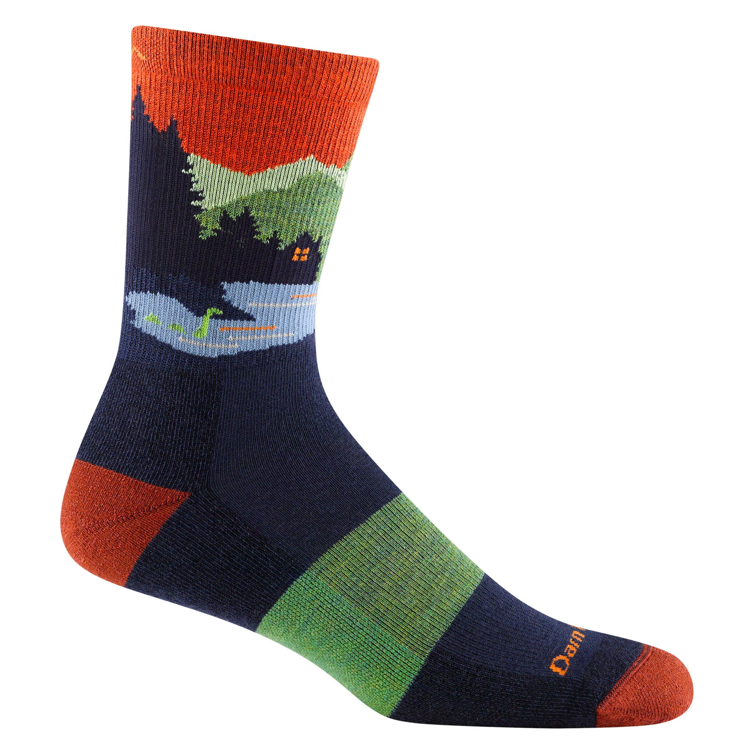 Men's Close Encounters Micro Crew Midweight Hiking Socks