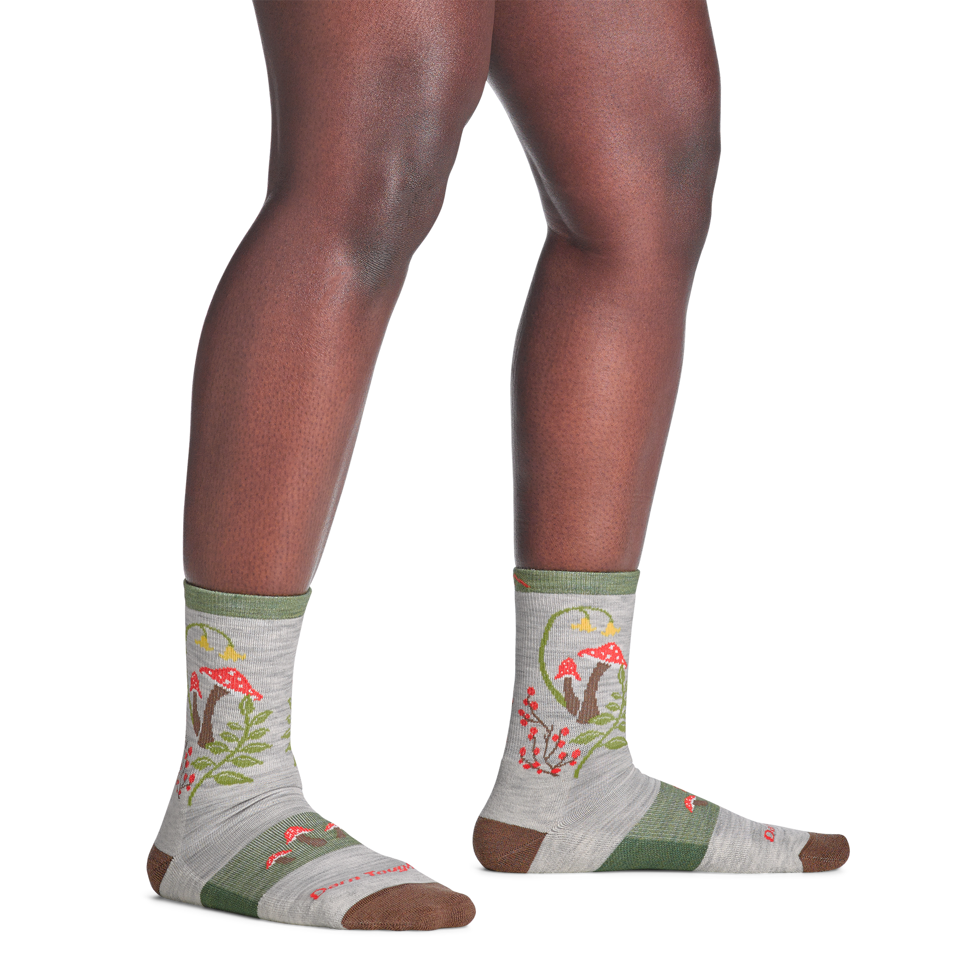 Women's Mellow Mushrooms Micro Crew Lightweight Hiking Socks