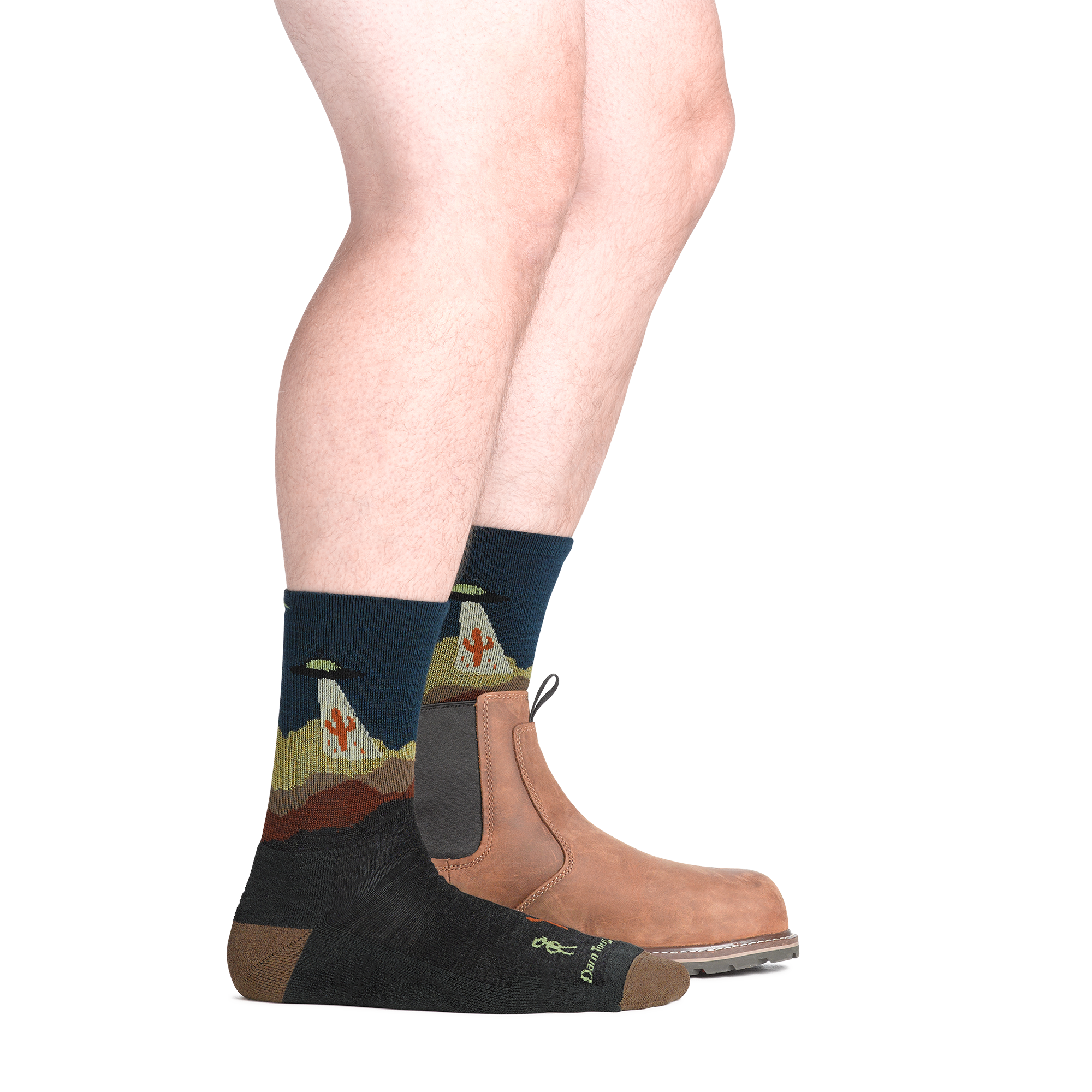 Men's Spaced Out Micro Crew Lightweight Hiking Socks