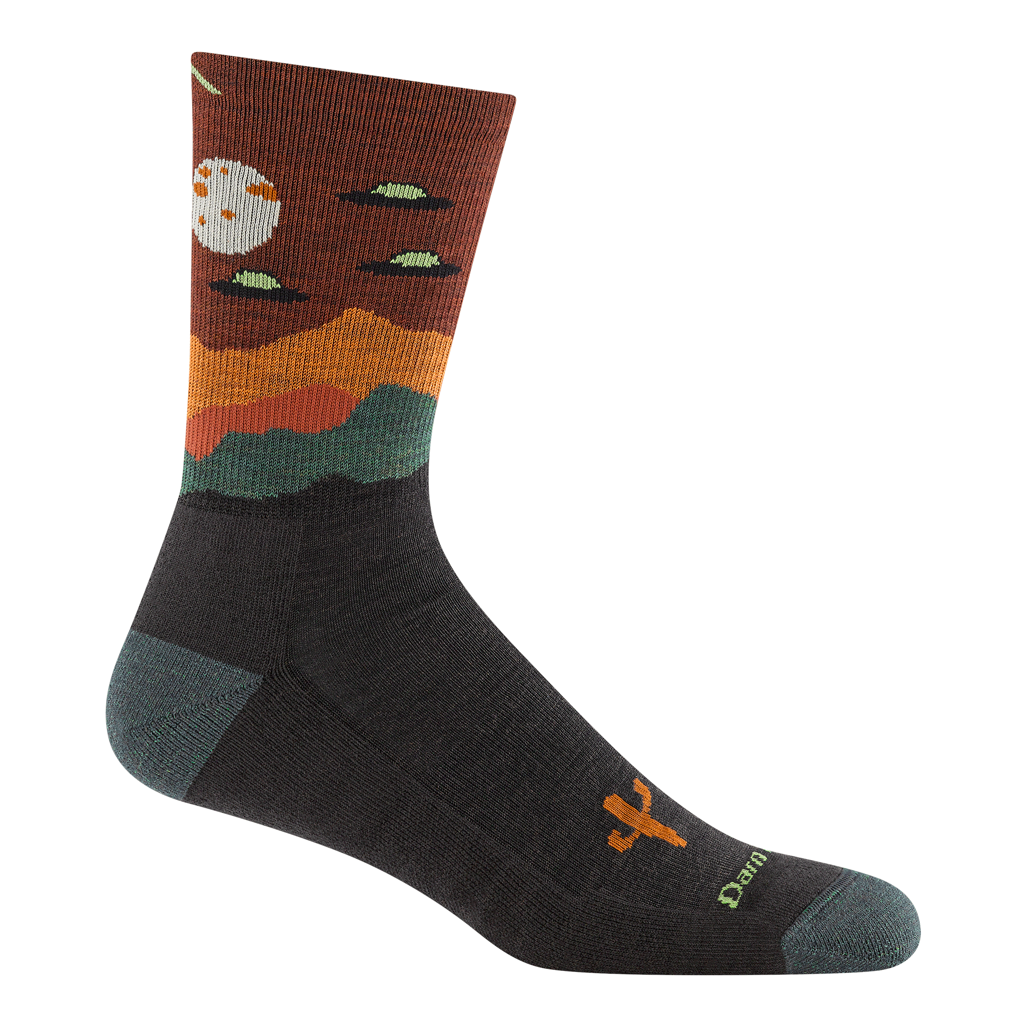 Men's Spaced Out Micro Crew Lightweight Hiking Socks