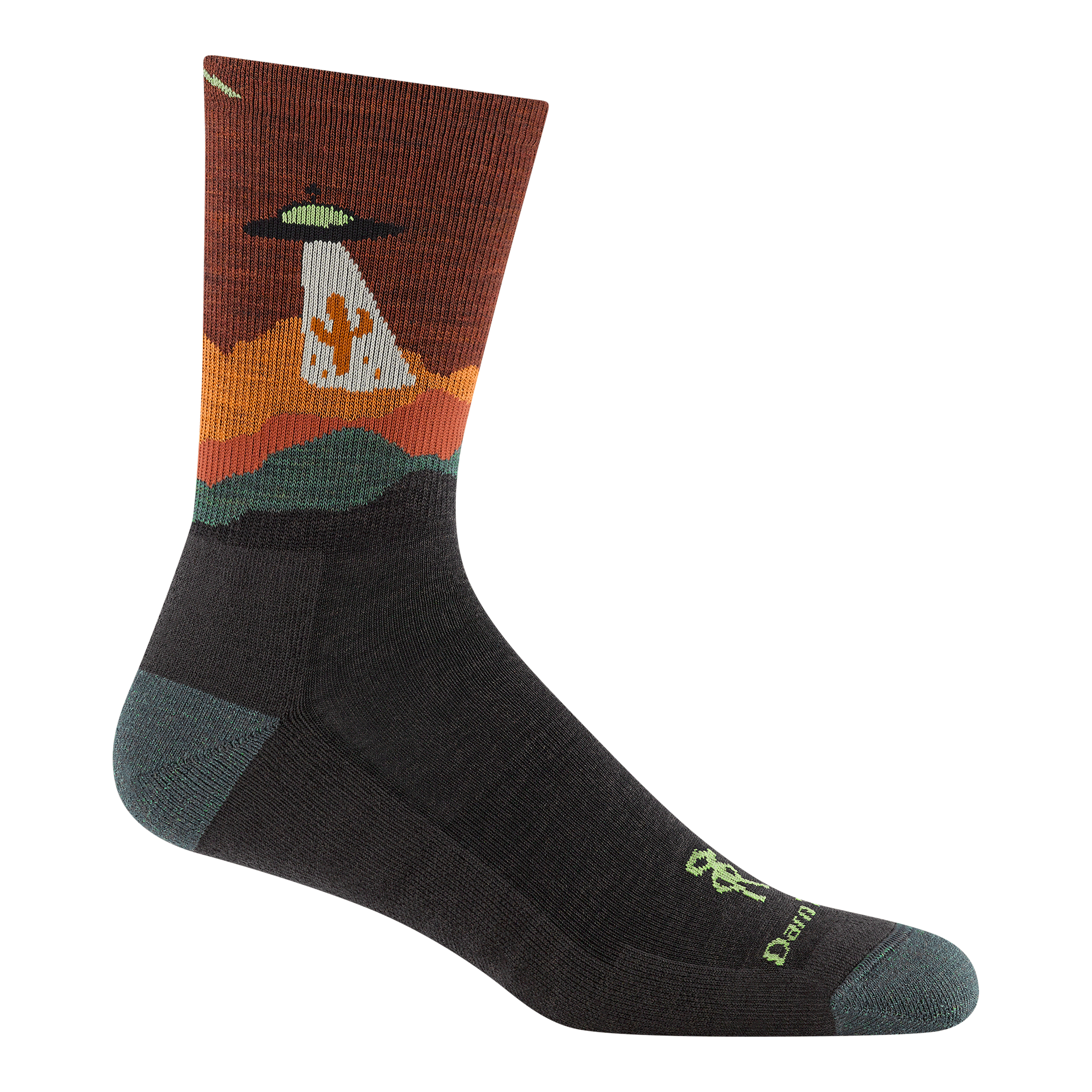 Men's Spaced Out Micro Crew Lightweight Hiking Socks