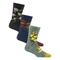 Women's Blossom Bouquet Lifestyle Crew 3-Pack