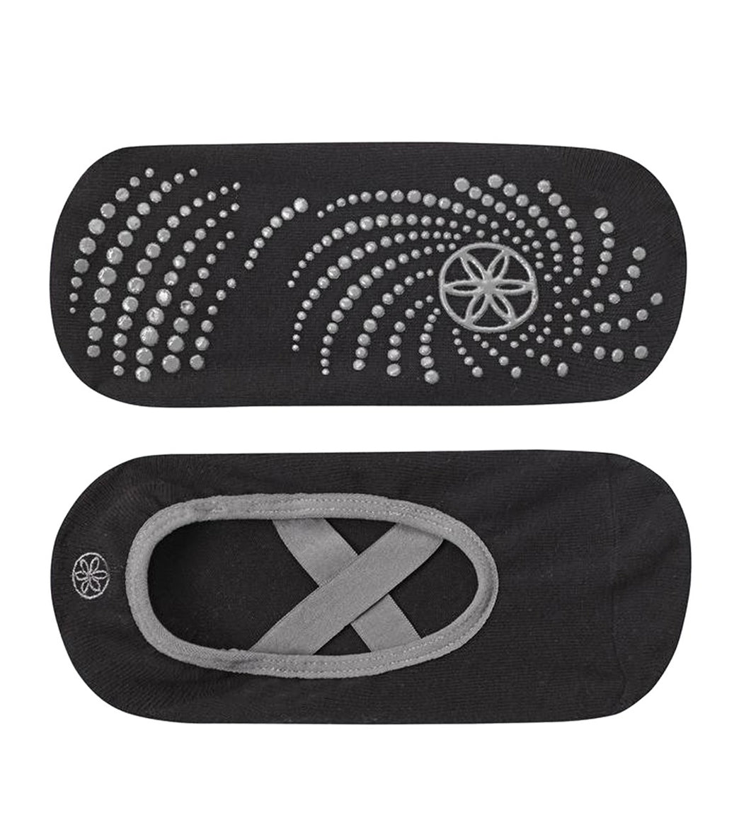 Gaiam Grippy Barre Yoga Socks O/S