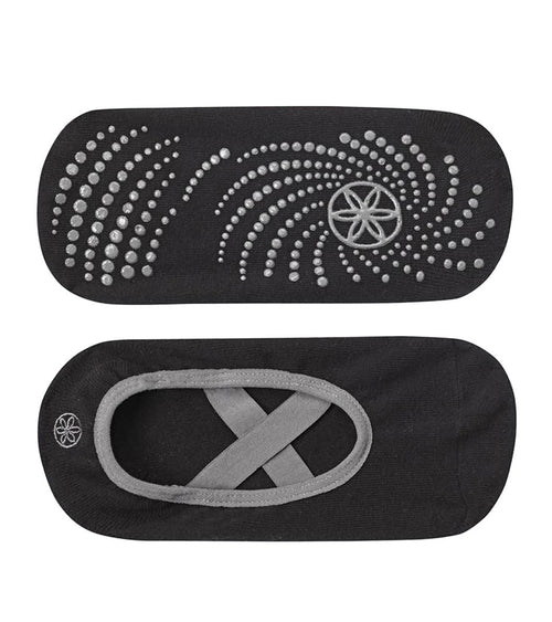 Gaiam Grippy Barre Yoga Socks O/S