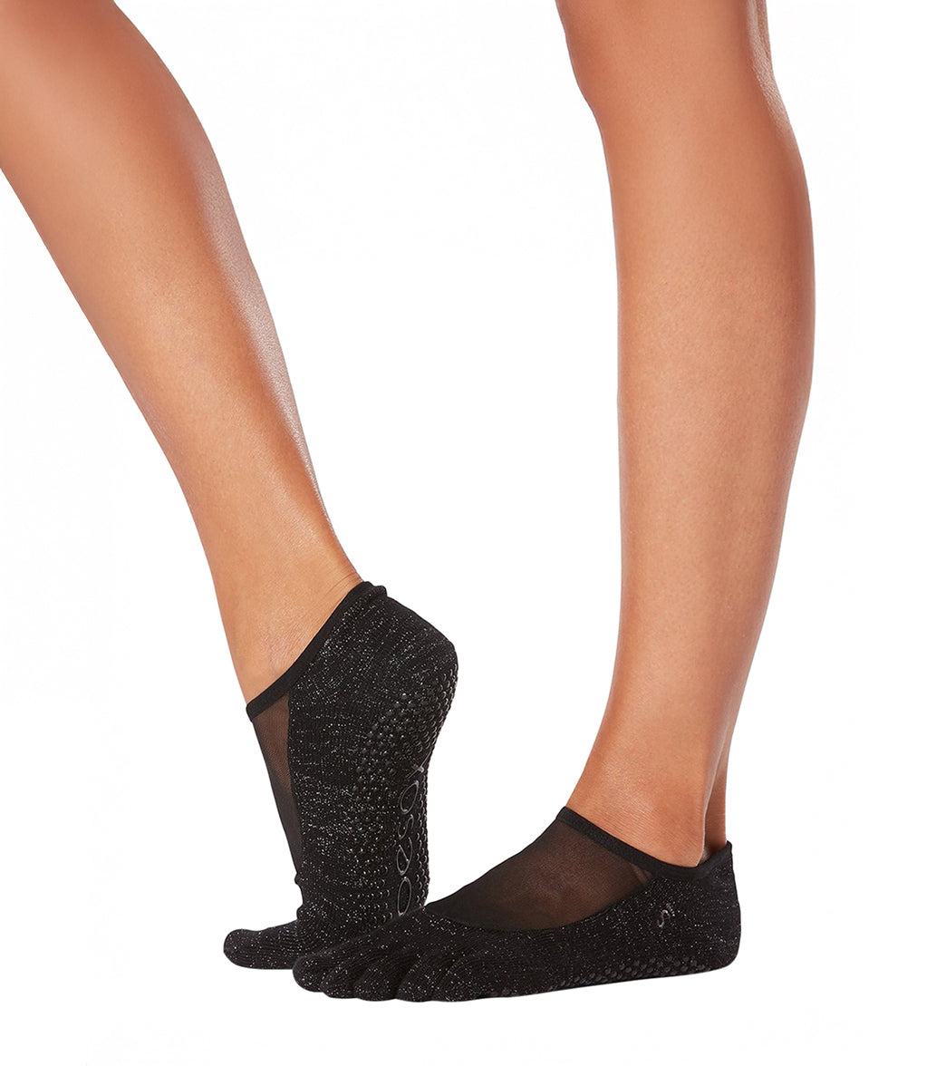 Toesox Luna Full-Toe Yoga Grip Socks