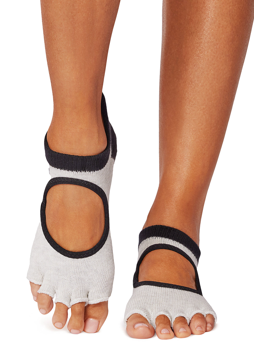 Toesox Bellarina Grip Half Toe Socks