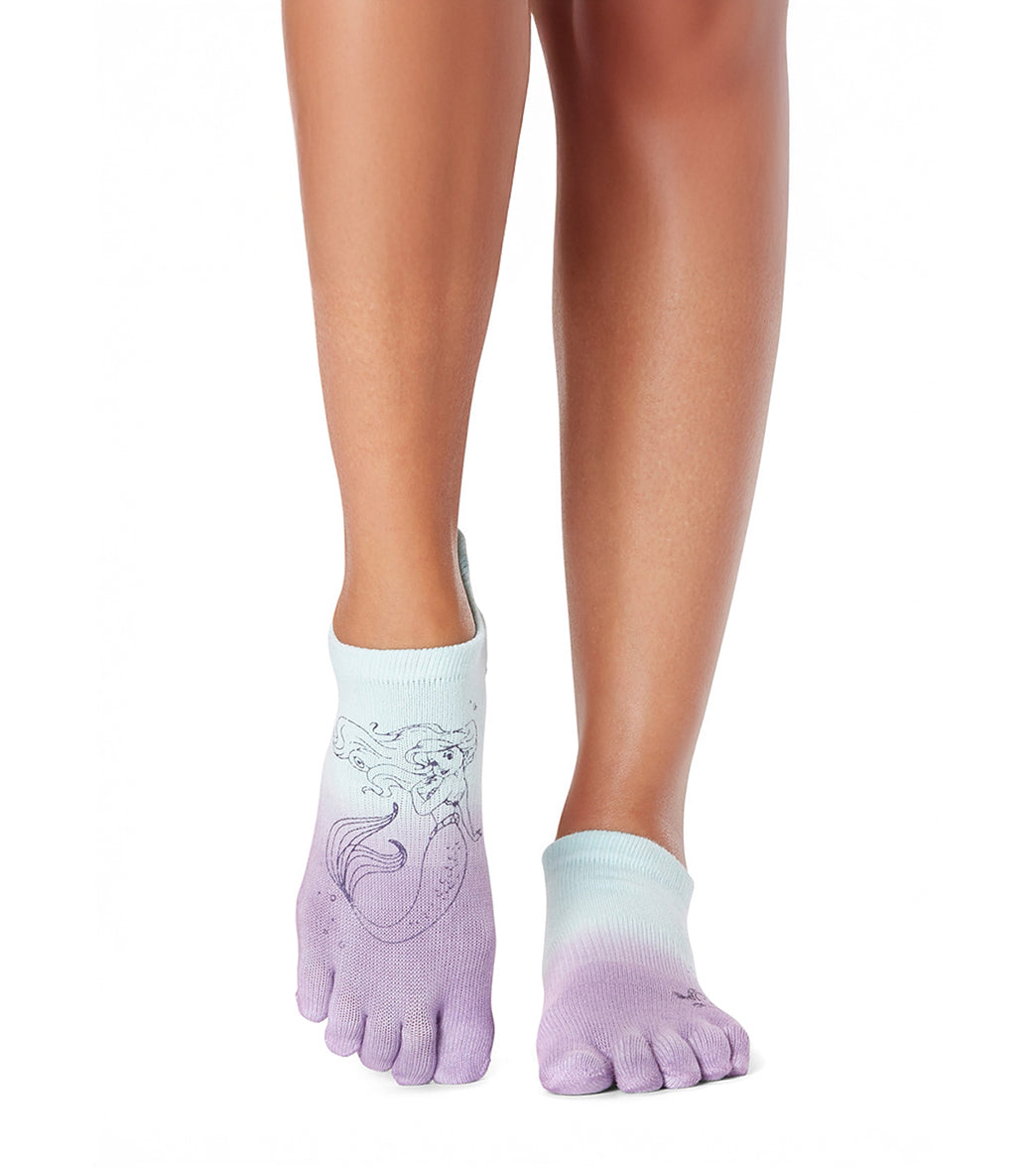 Toesox Grip Full Toe Low Rise Socks