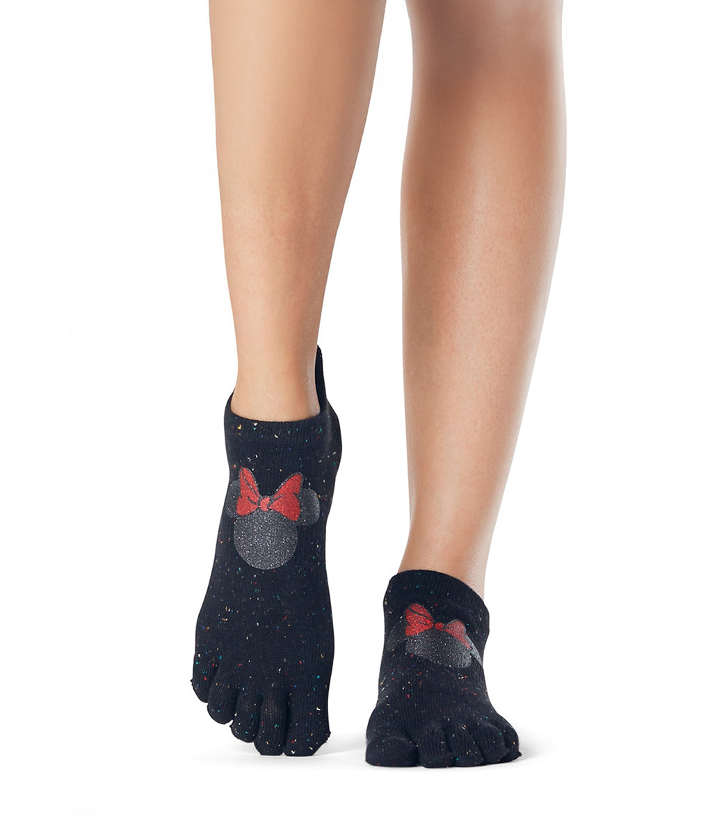 Toesox Grip Full Toe Low Rise Socks