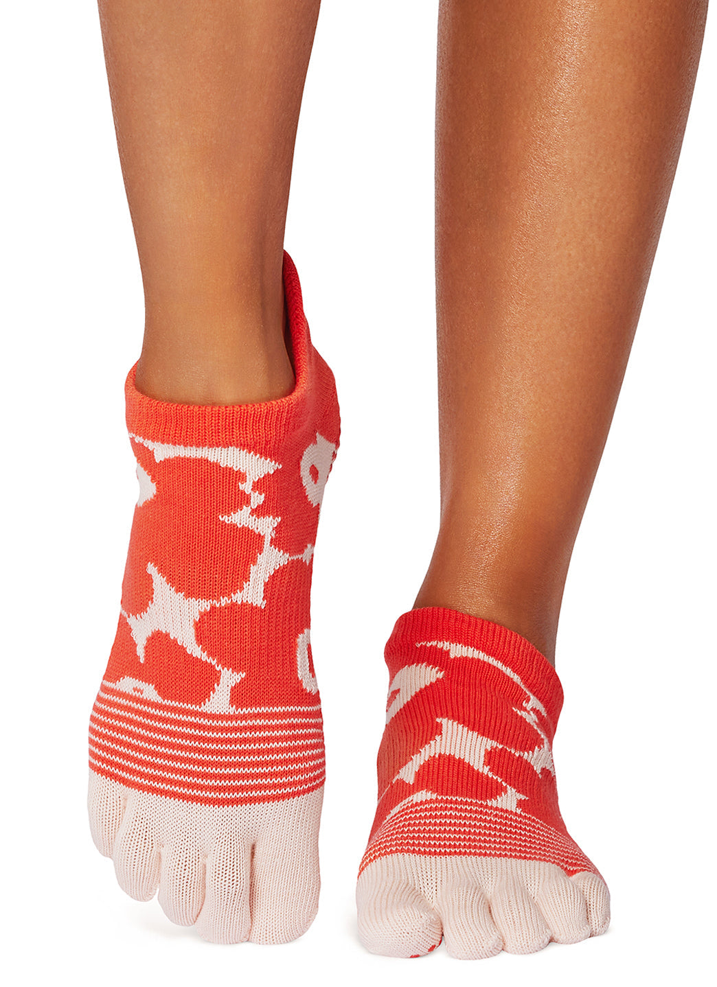 Toesox Grip Full Toe Low Rise Socks
