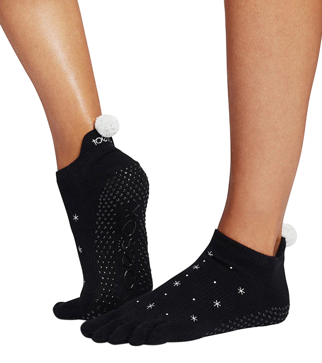 Toesox Grip Full Toe Low Rise Socks