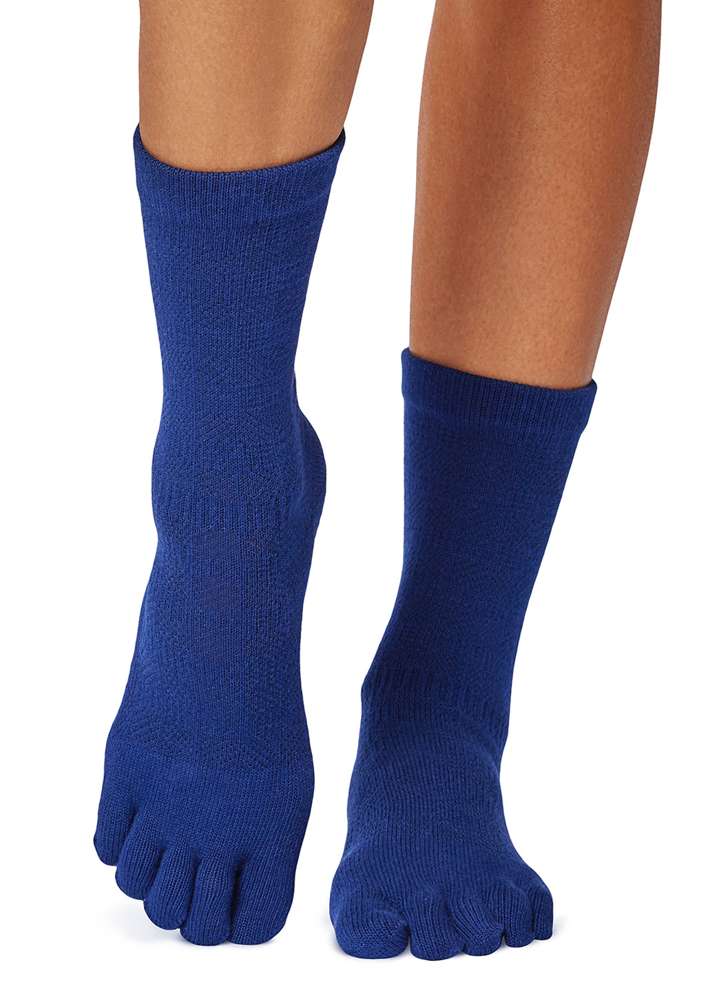 Toesox Crew Full Toe Grip Socks