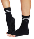 Toesox Crew Half Toe Grip Socks