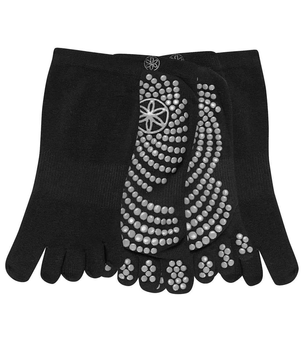 Gaiam Grippy Yoga Socks  (2 Pack)