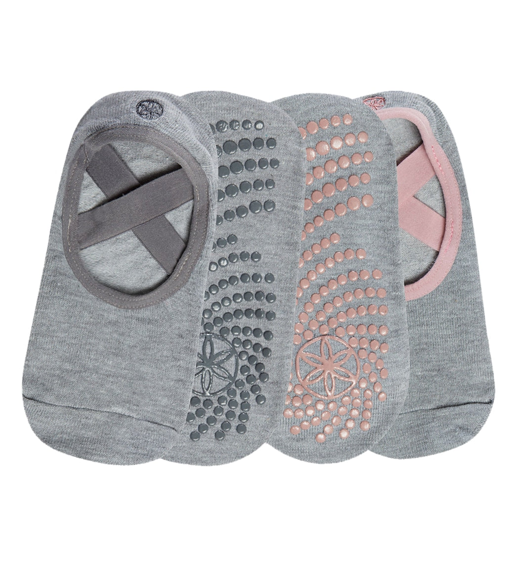 Gaiam Grippy Yoga Socks  (2 Pack)