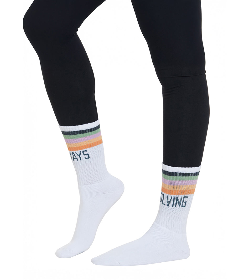 Spiritual Gangster Always Evolving Tube Sock