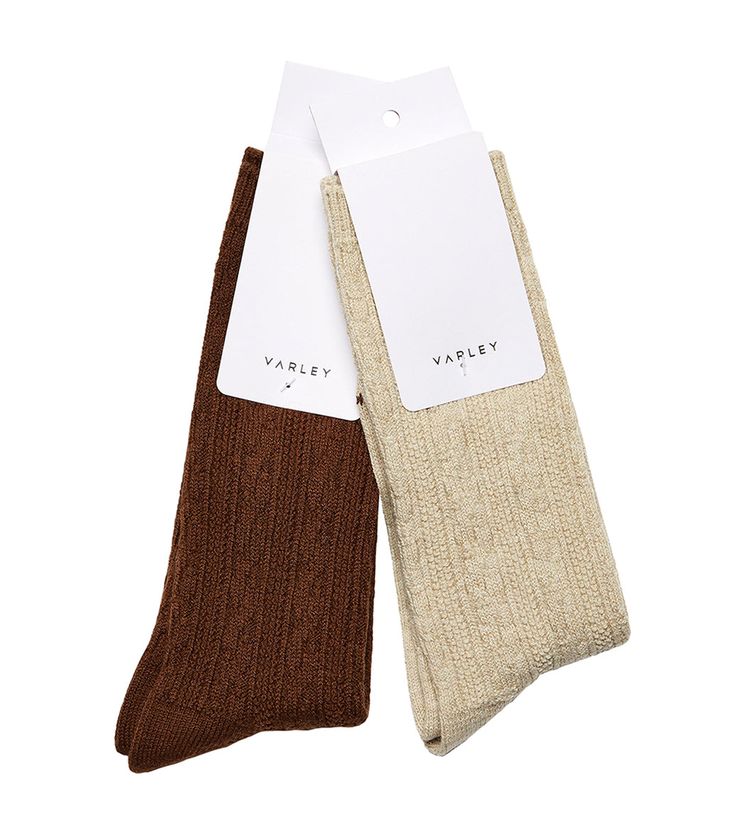 Varley Primrose Plush Cable Sock