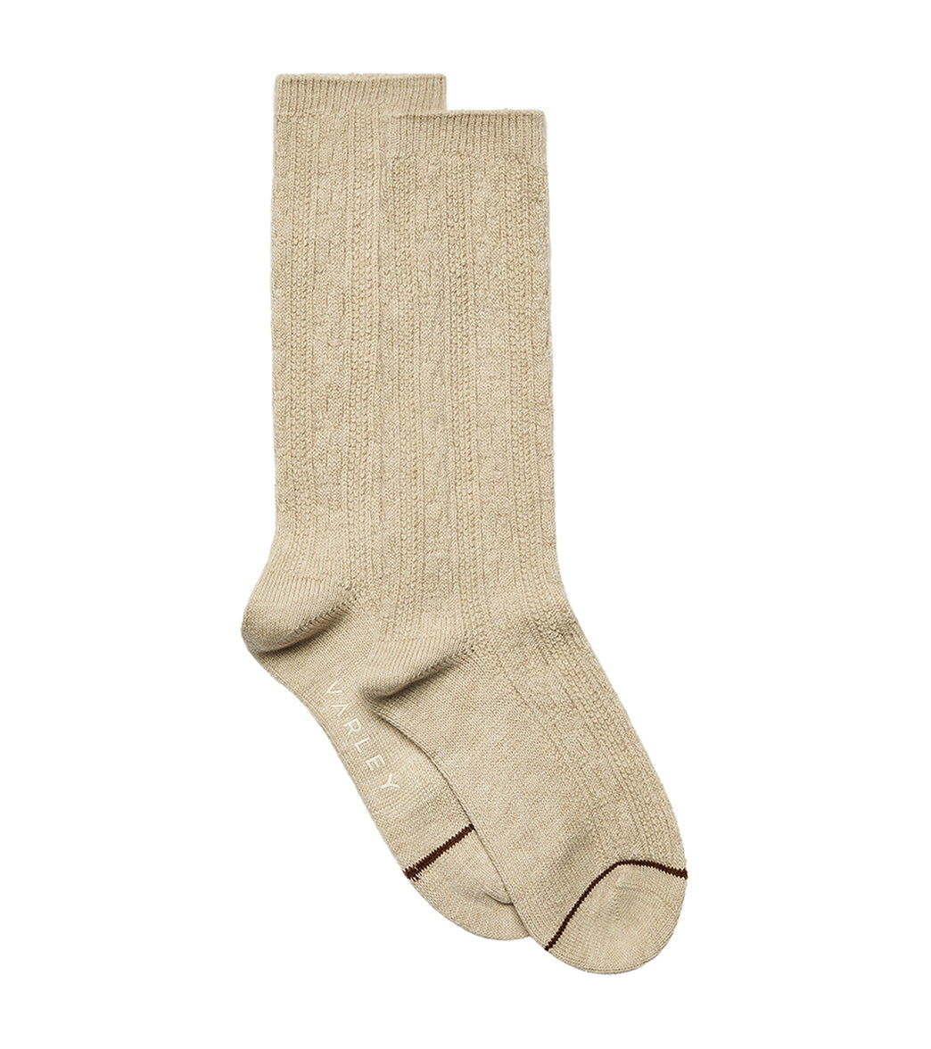 Varley Primrose Plush Cable Sock